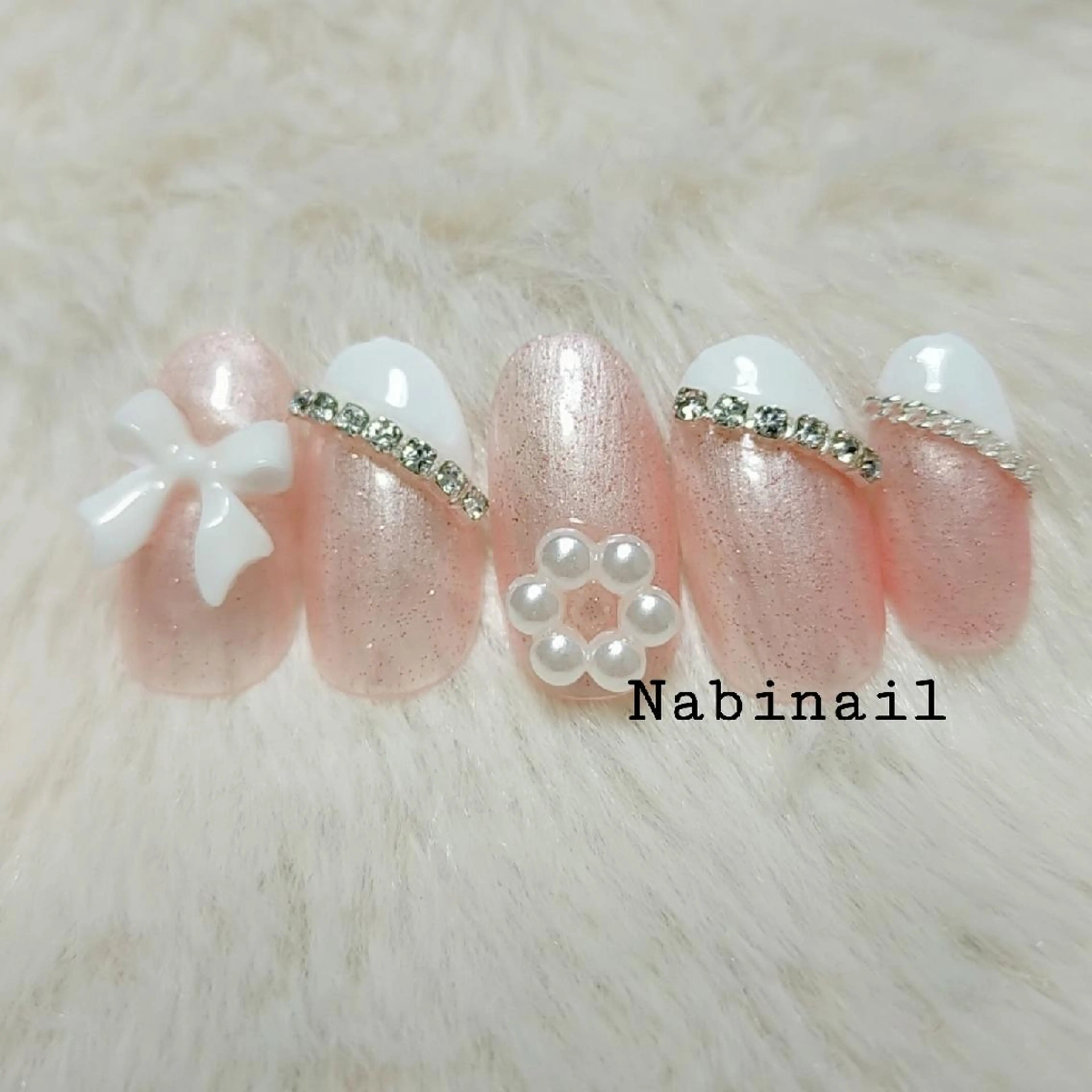 ネイル ワンホンネイル 西日暮里 Nabinailのネイルデザイン