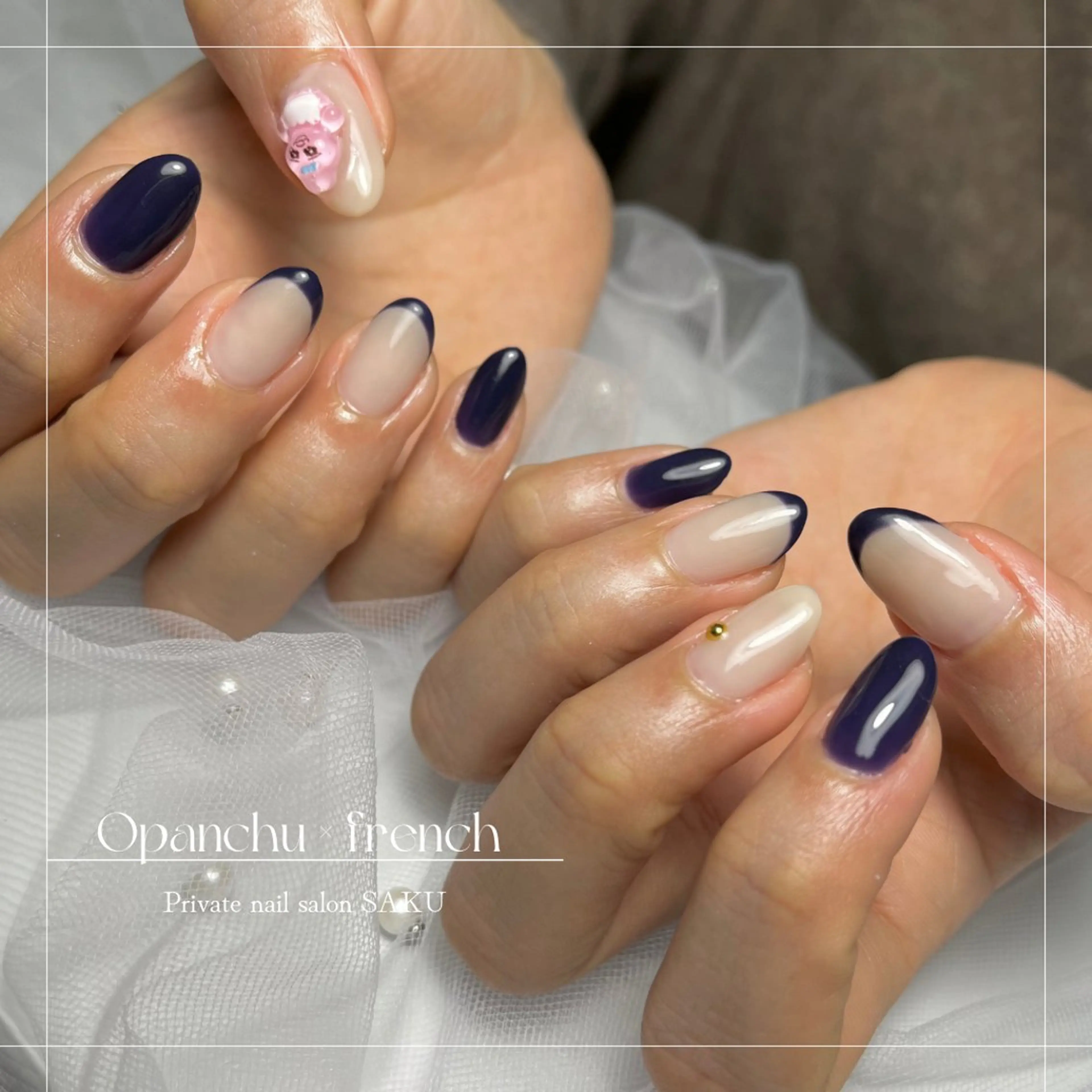 ネイル ハンドネイル SAKU  nail[サクネイル]所属・SAKU nail 作島茜のネイルデザイン