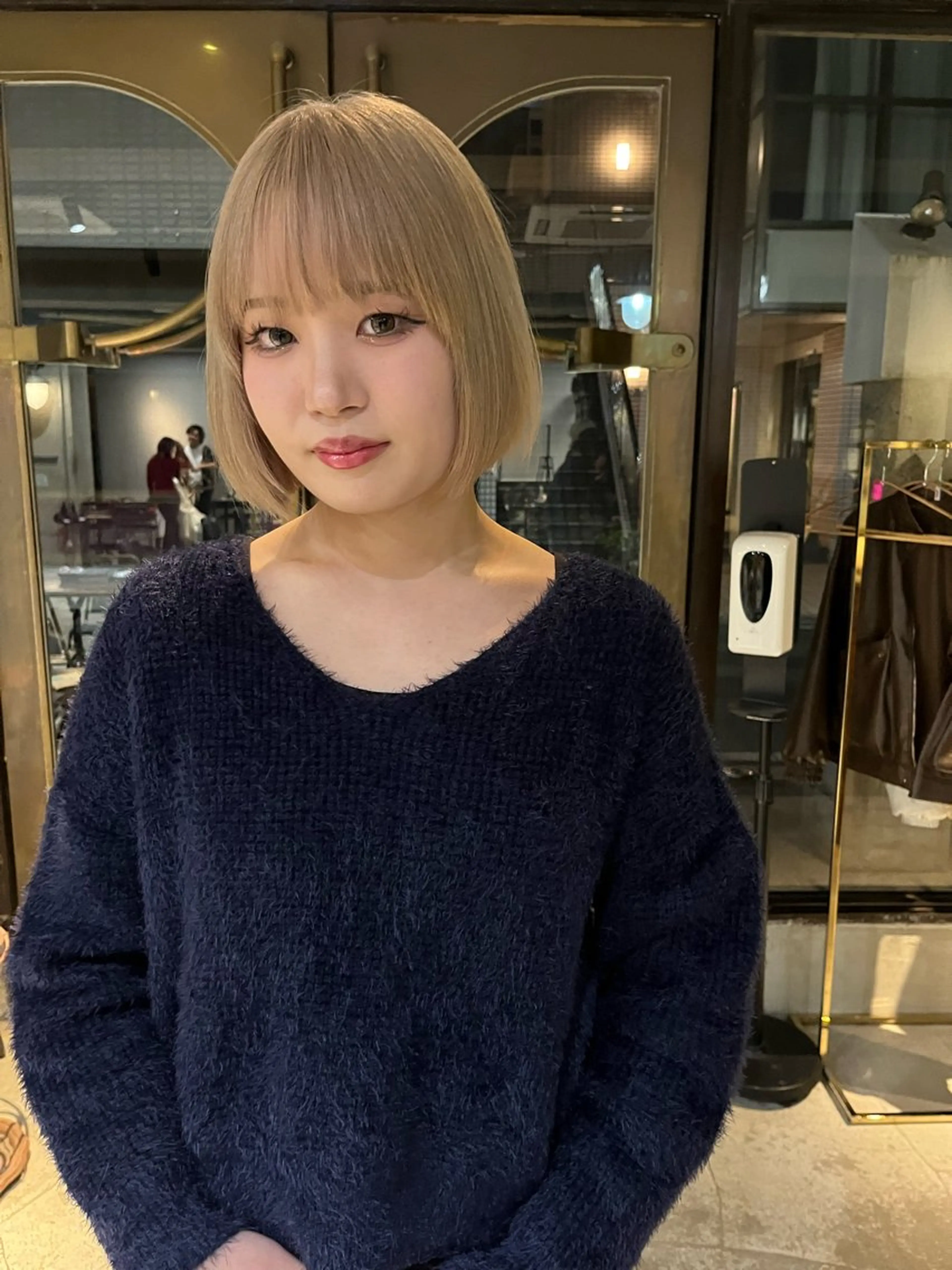 ショート カラー ヘアアレンジ カット ヘアカラー トリートメント ヘッドスパ ヘアセット ハイトーン/美髪矯正 🍃大江拓実のヘアスタイル