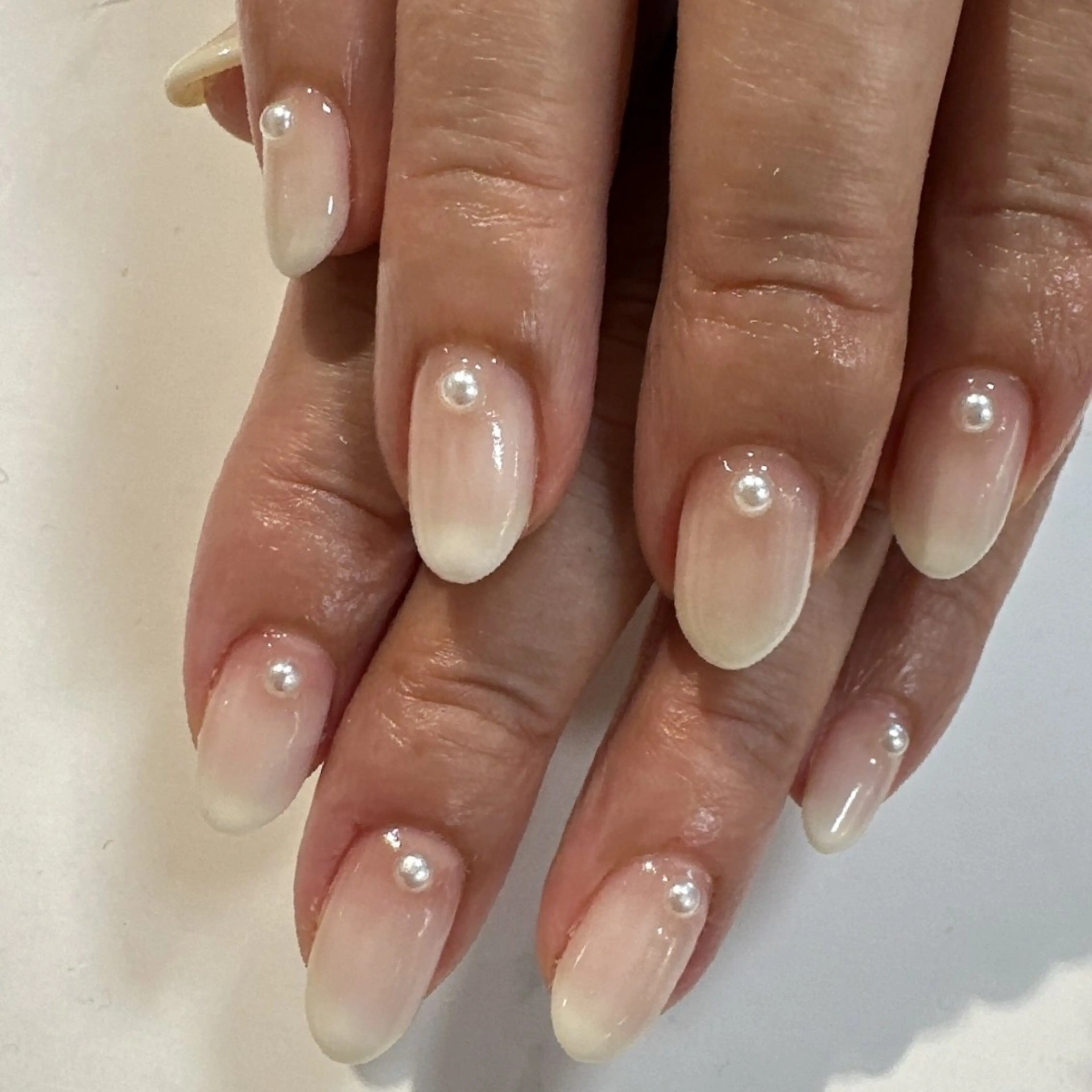 ネイル グラデーション ハンドネイル LaViena姫路所属・e_nail 〜本格ケア〜のネイルデザイン