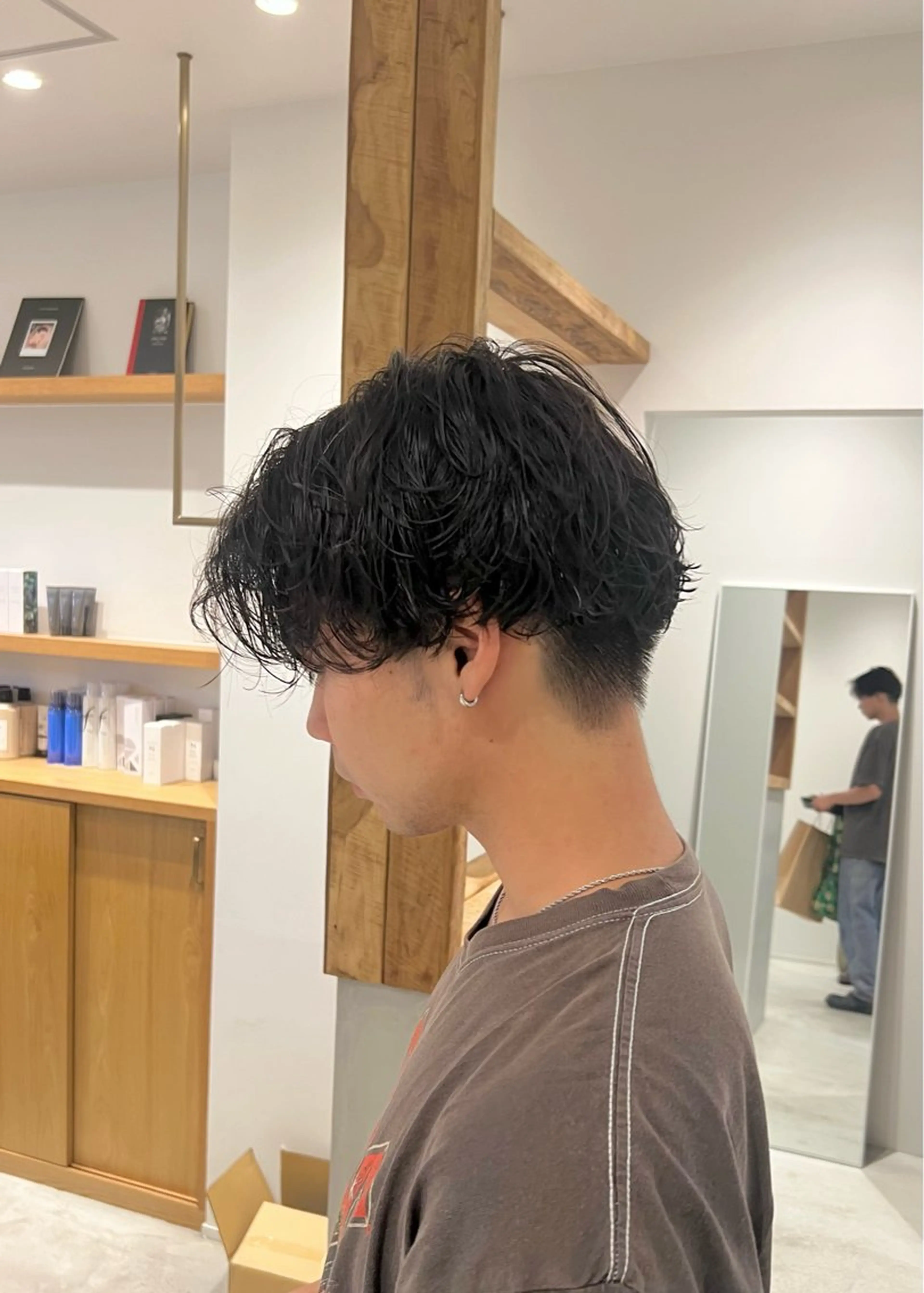 メンズ メンズパーマ パーマ/名古屋パーマ / コデラ ナナホのヘアスタイル