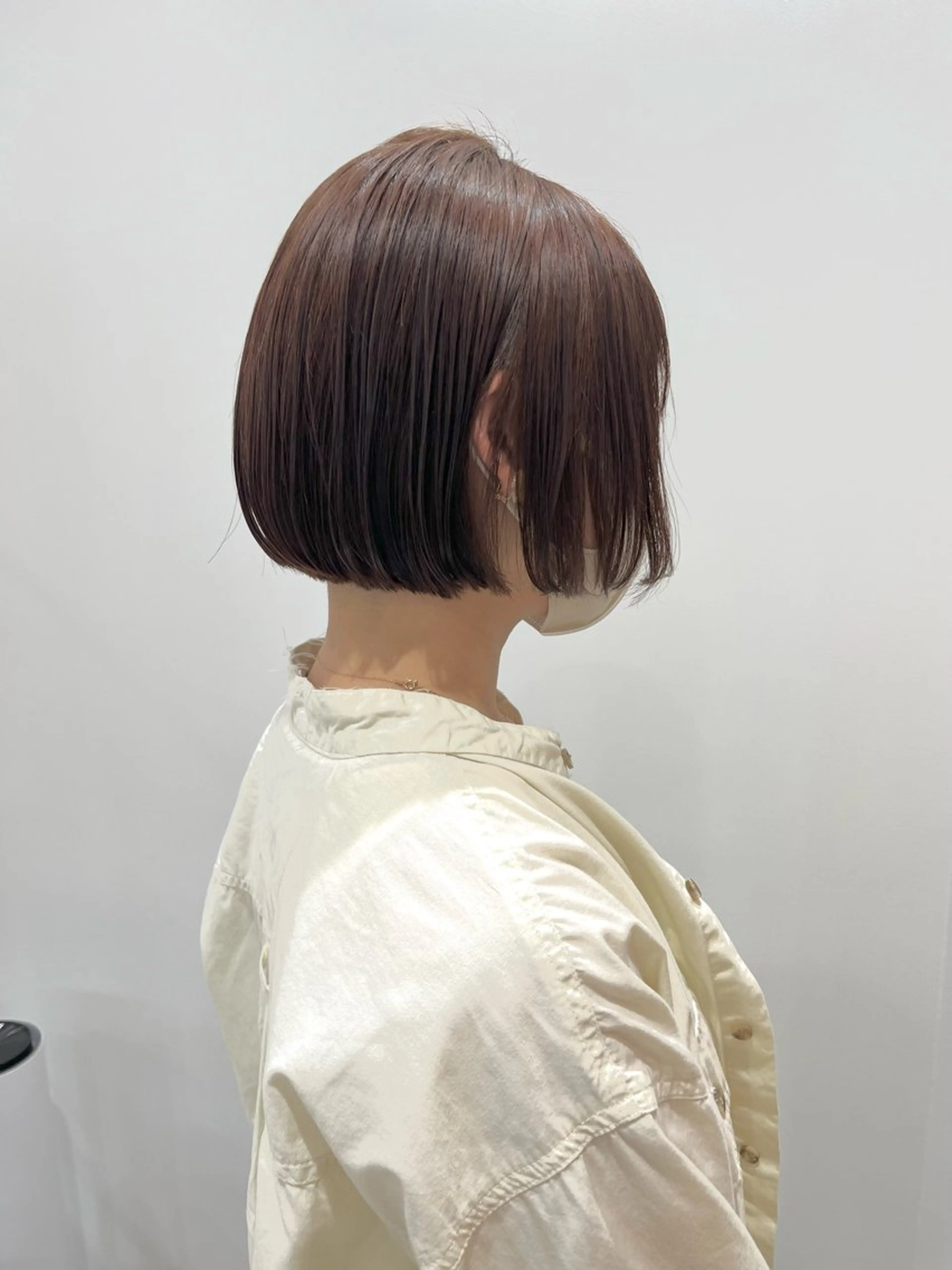 ショート ボブ カット ヘアカラー トリートメント 透明感カラー✴︎ SAYAKAのヘアスタイル