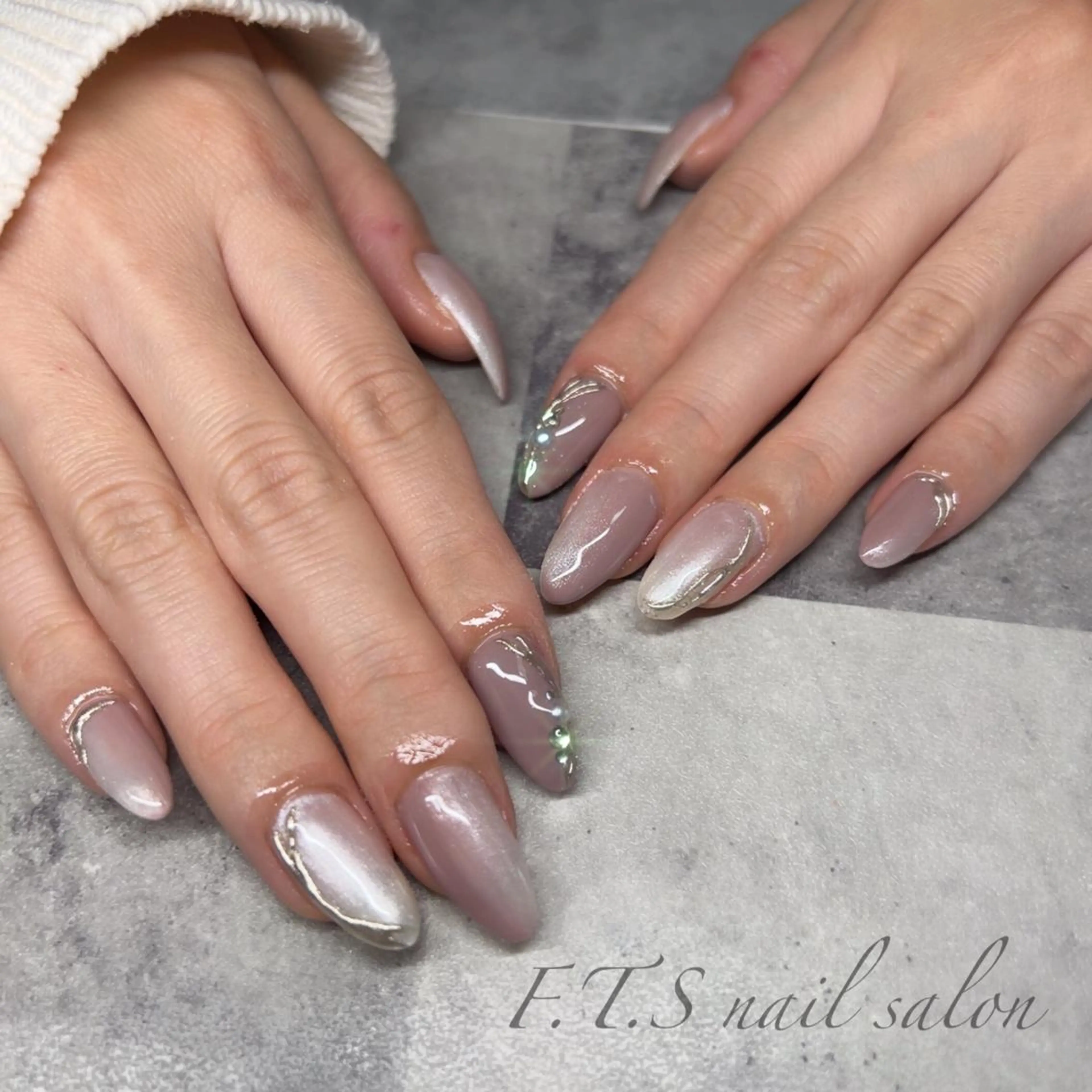 ネイル ハンドネイル F.T.S nailのネイルデザイン