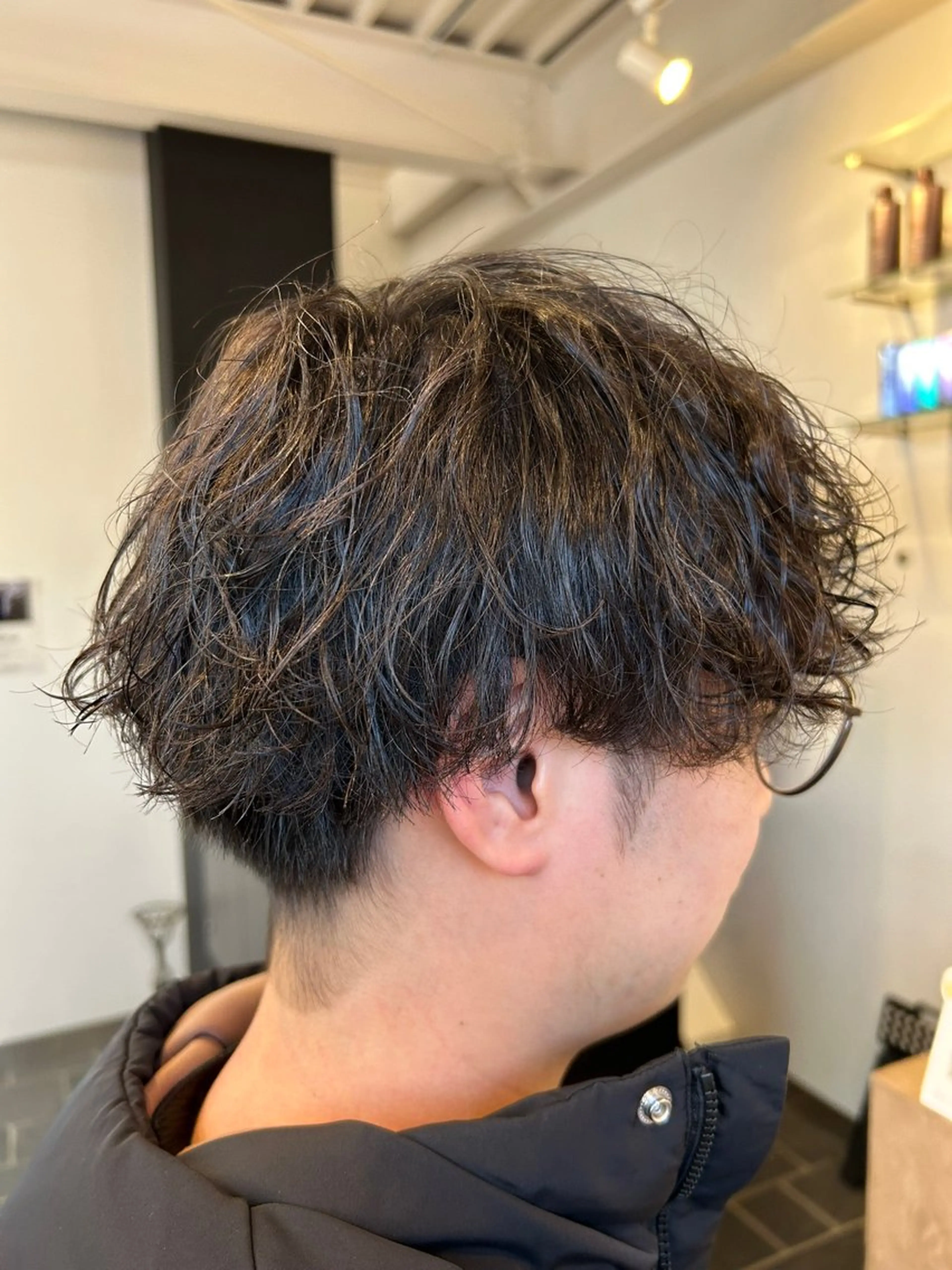 パーマ メンズ メンズパーマ DISCOHAIR 海老名店池田真聖のヘアスタイル