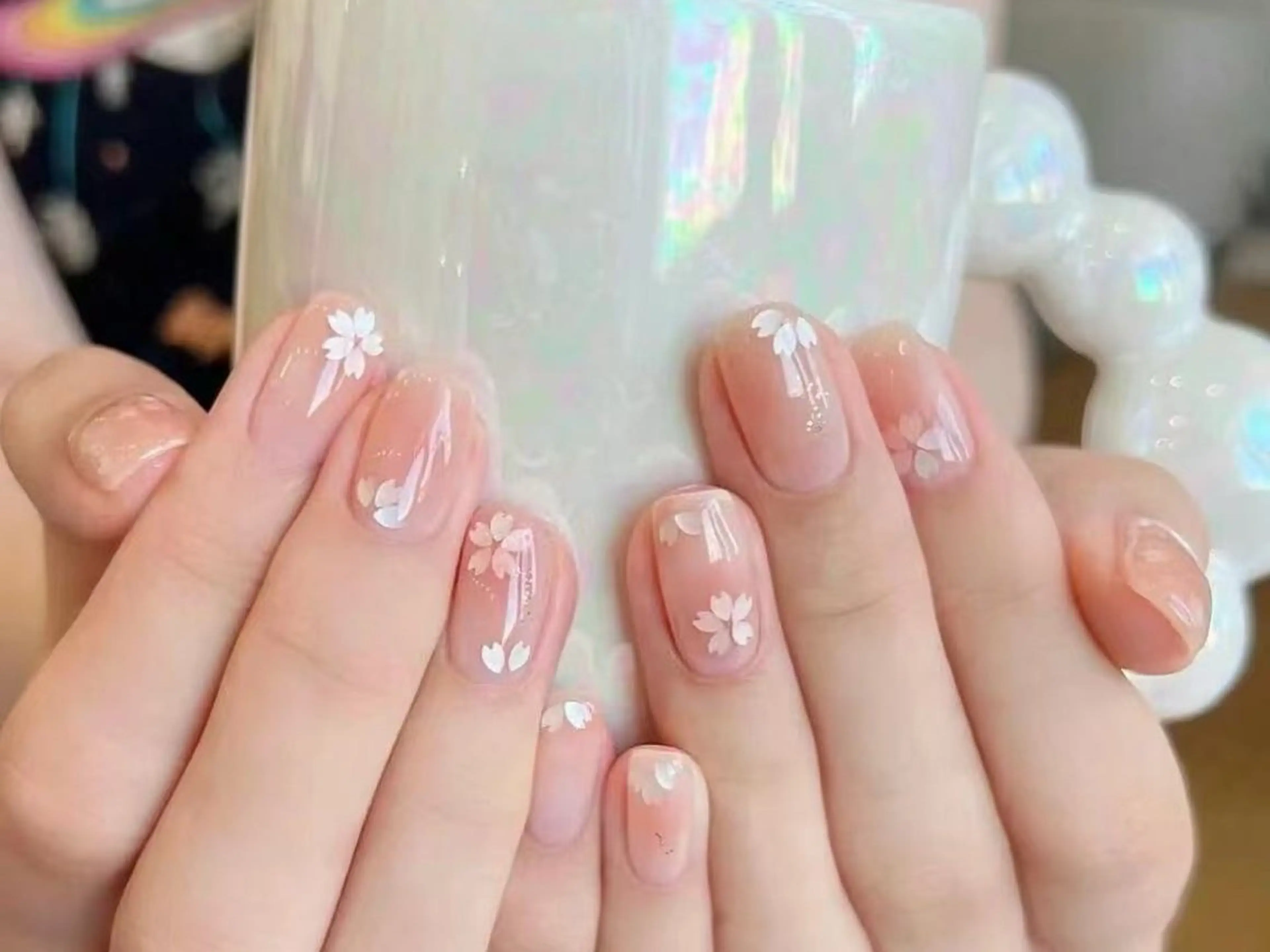 ネイル アートネイル べっ甲ネイル チークネイル 長さ出し フットネイル ハンドネイル ハンドケア ラッキーネイルサロン 西川口東口店のネイルデザイン