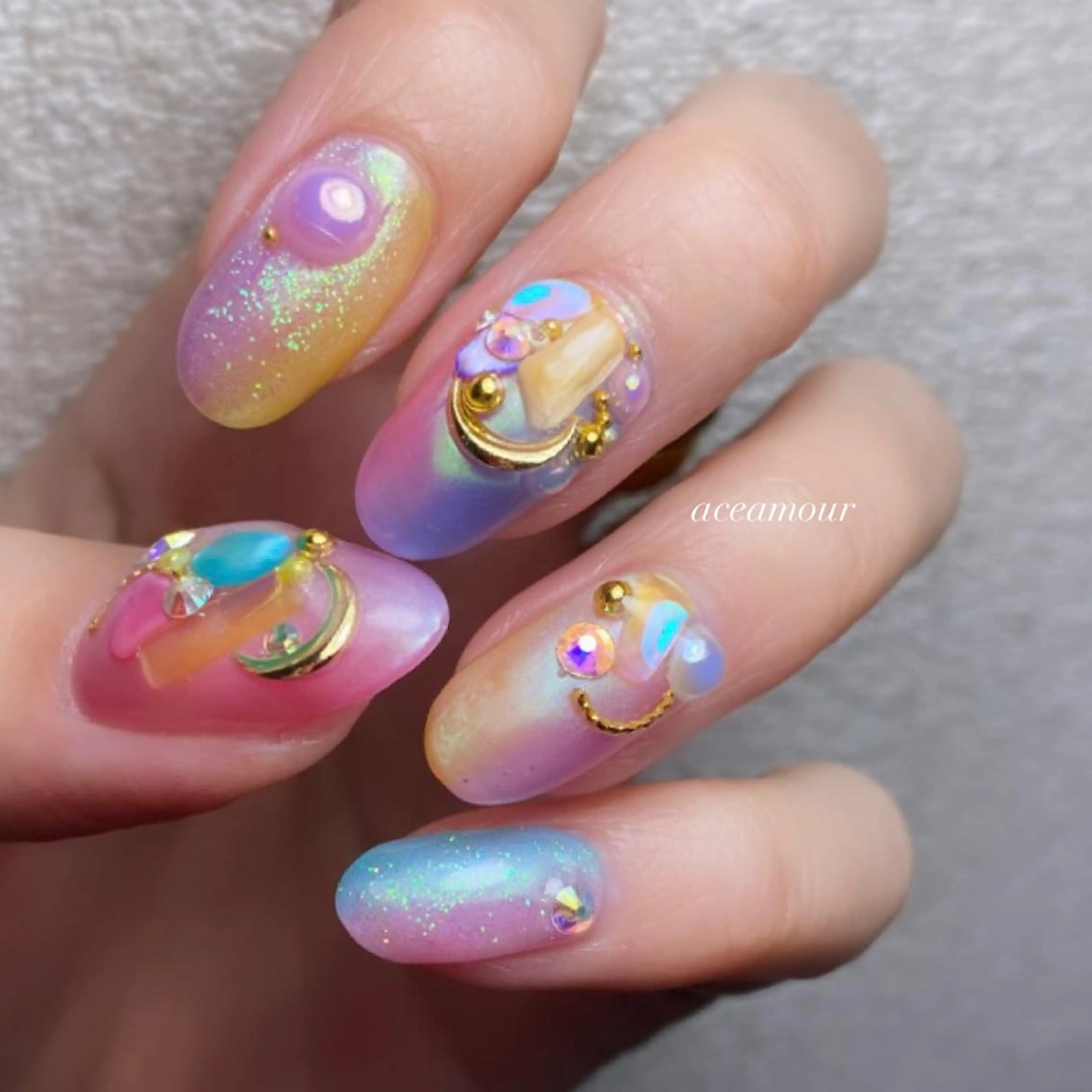 ネイル ネイル/耳つぼ /新ホワイトニングのネイルデザイン