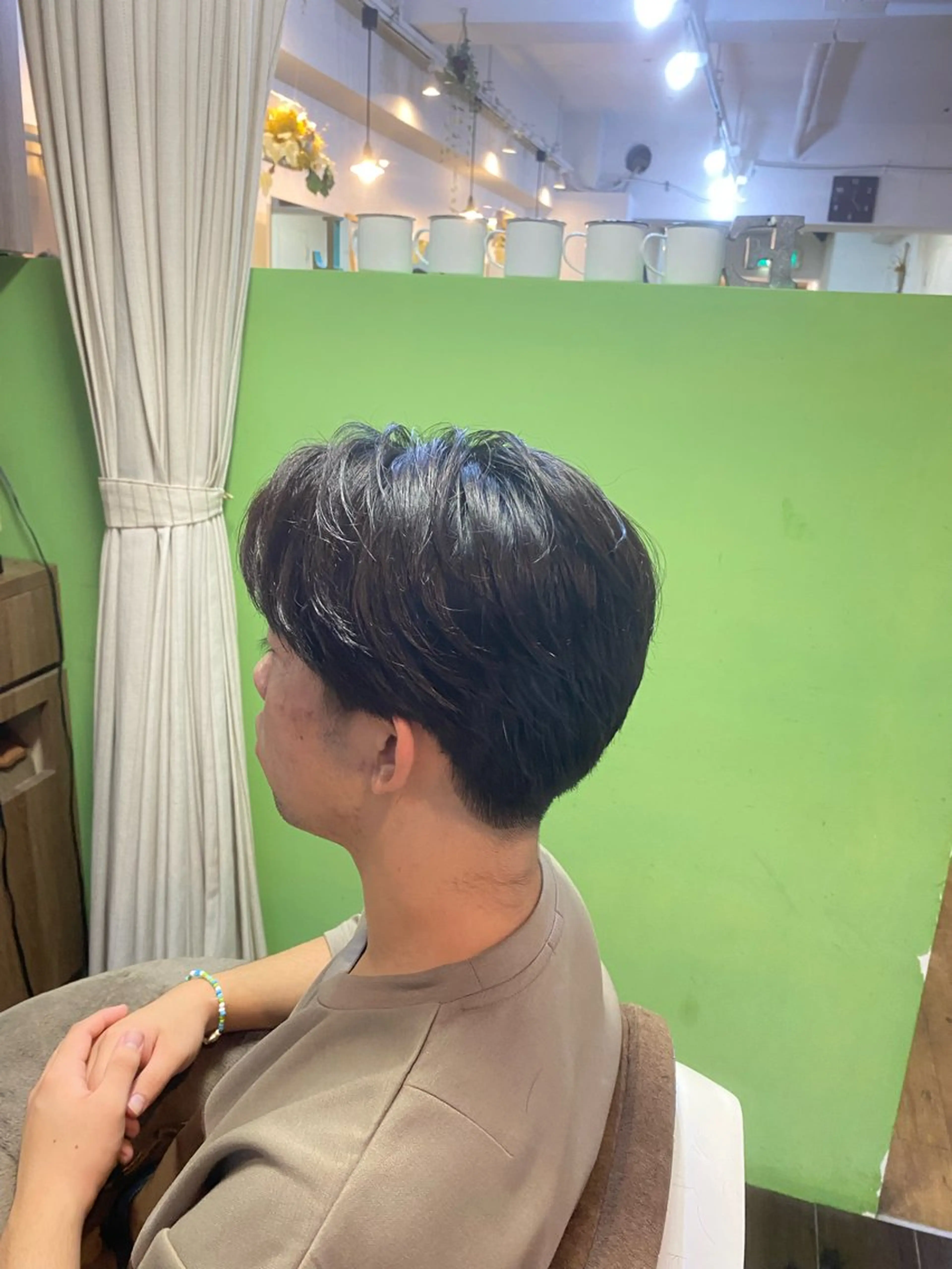 ヘアアレンジ メンズ カット メンズ特化 エシカル　松原大将のヘアスタイル