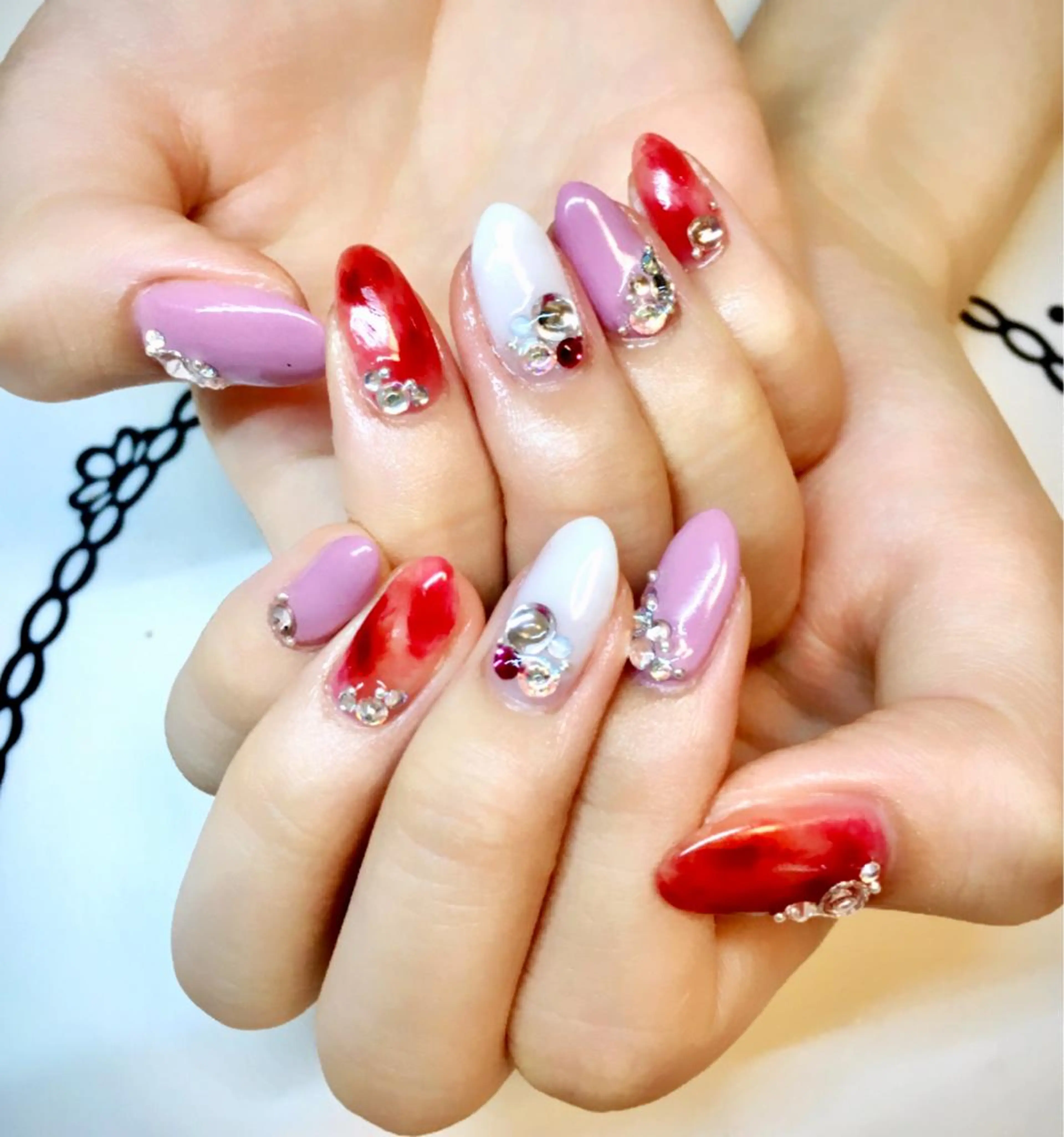 ネイル ハンドネイル nailsalon sugarr所属・nailist cocoのネイルデザイン