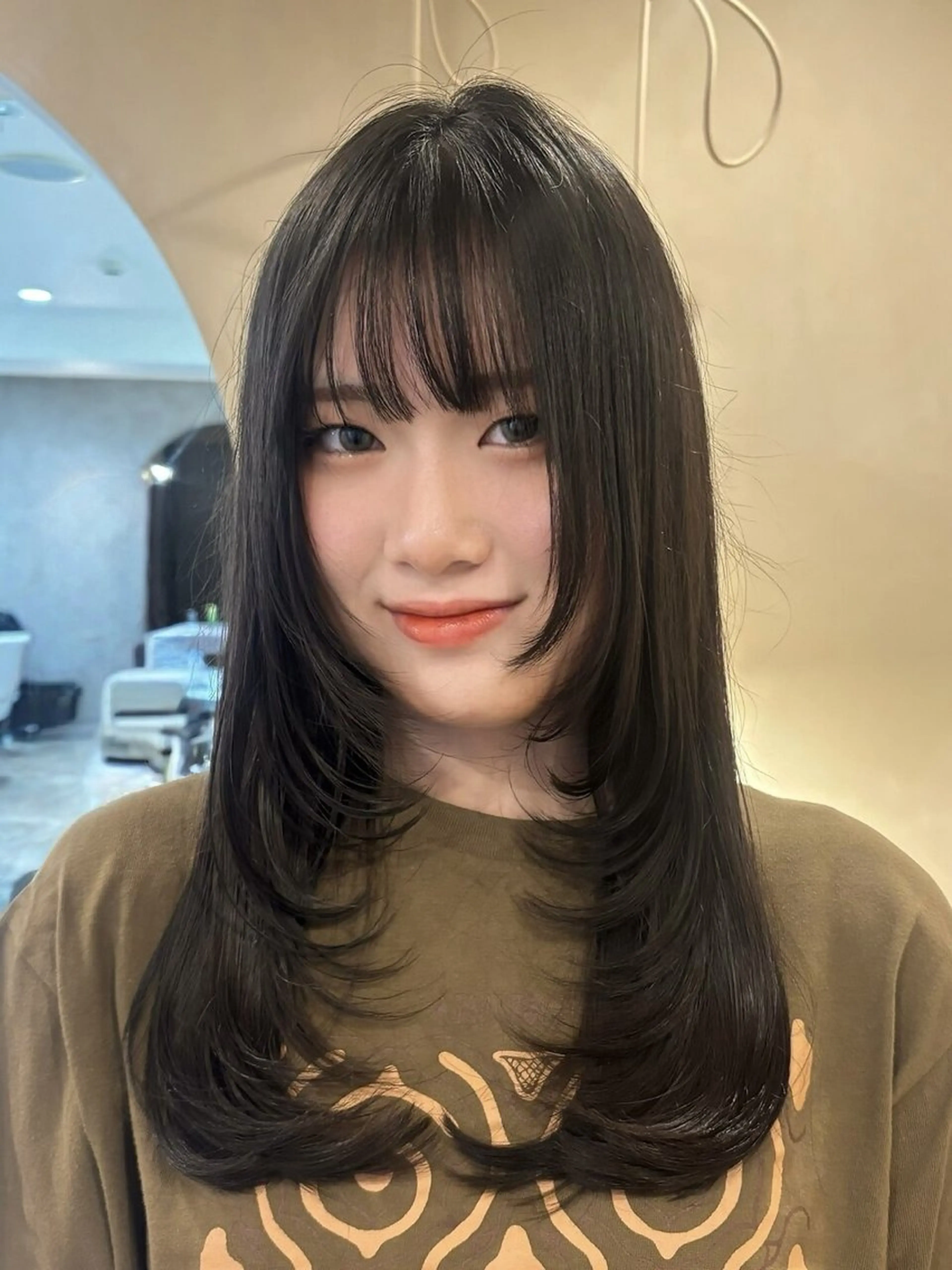 ロング rino/カット /レイヤー/名古屋のヘアスタイル