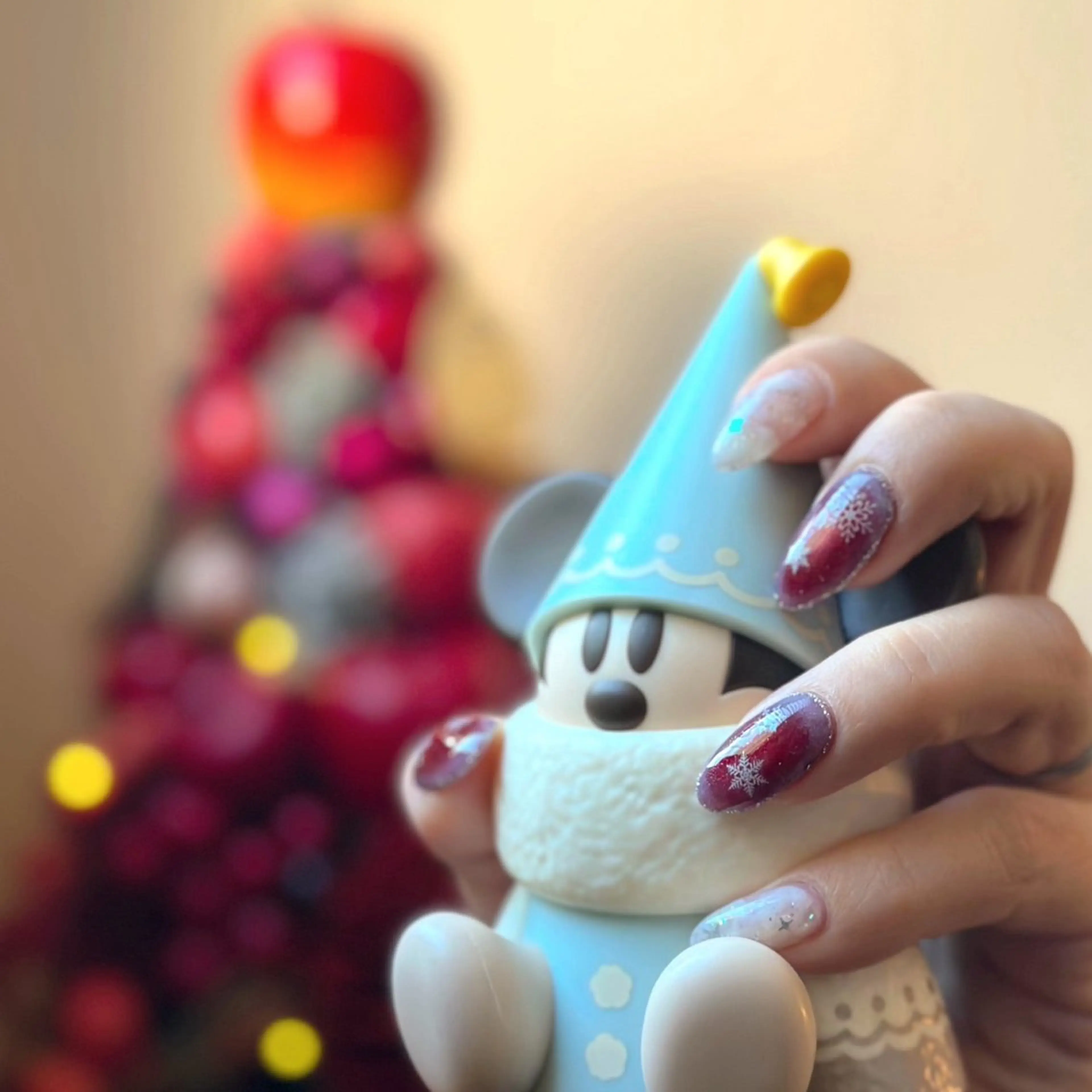 ネイル 冬ネイル クリスマス M’s + エムズプラスのネイルデザイン