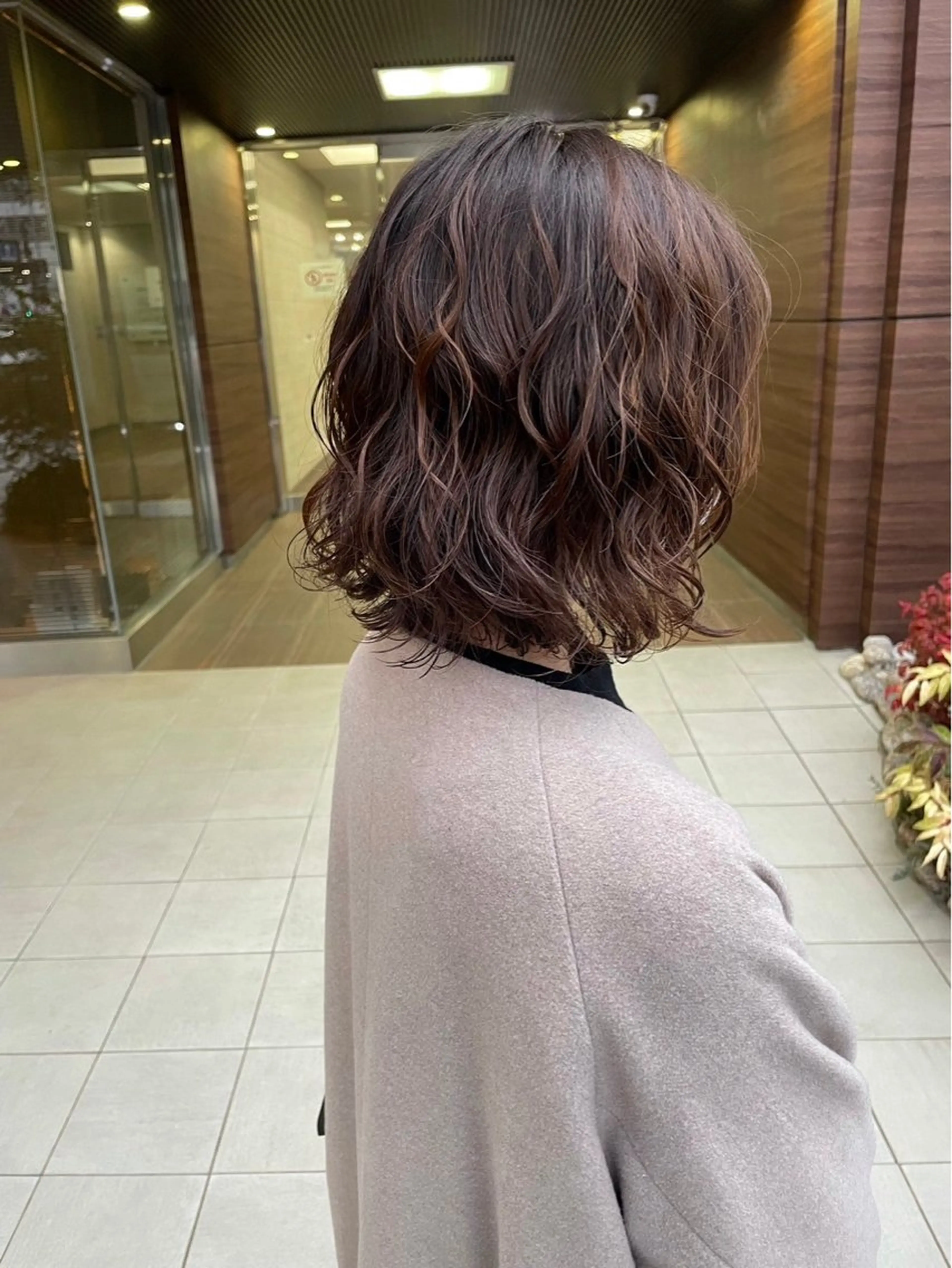 パーマ Happiness CLOVER八木店所属・石井 陽海のヘアスタイル