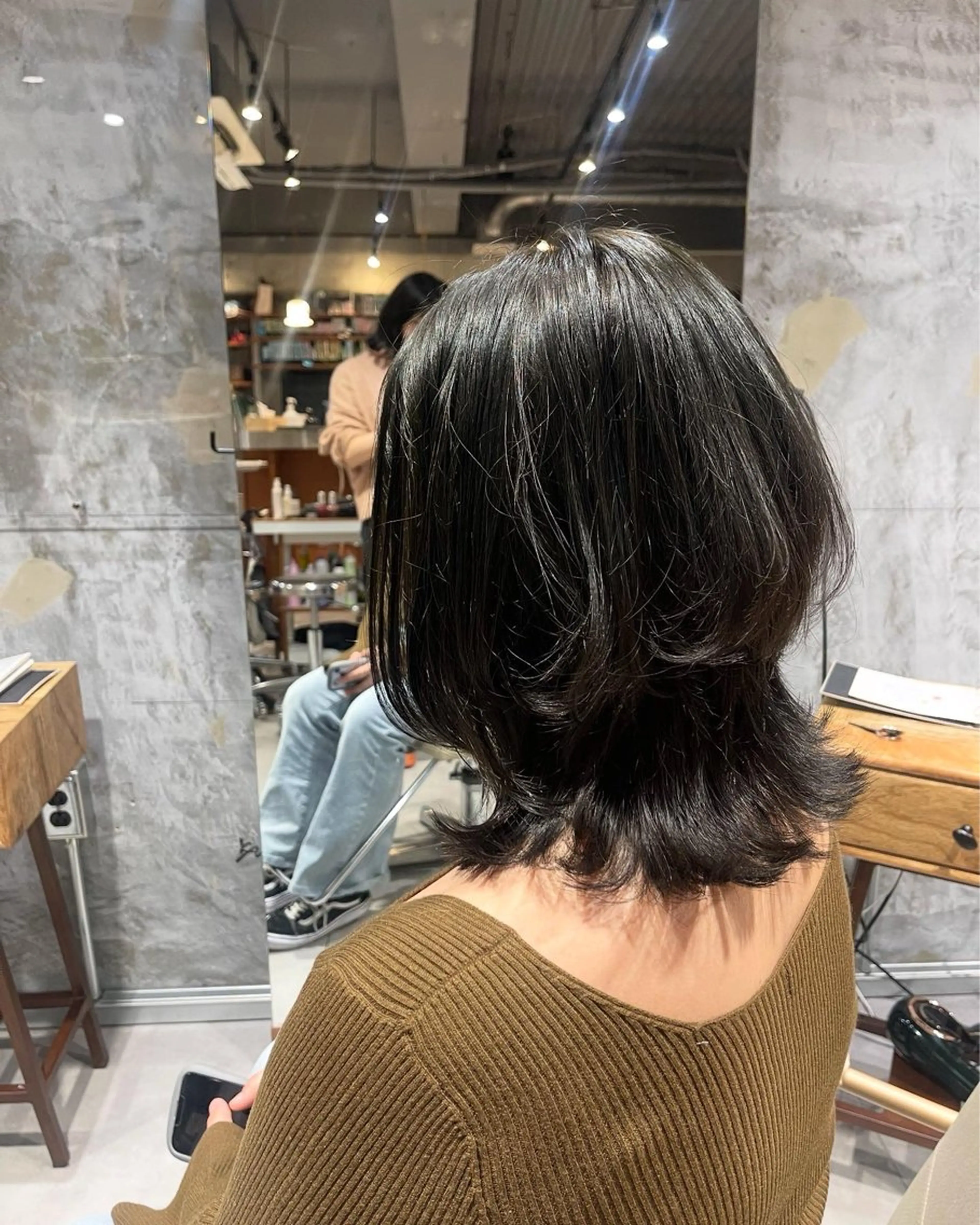 ミディアム カラー ヘアアレンジ esse所属・阪倉 美玲のヘアスタイル