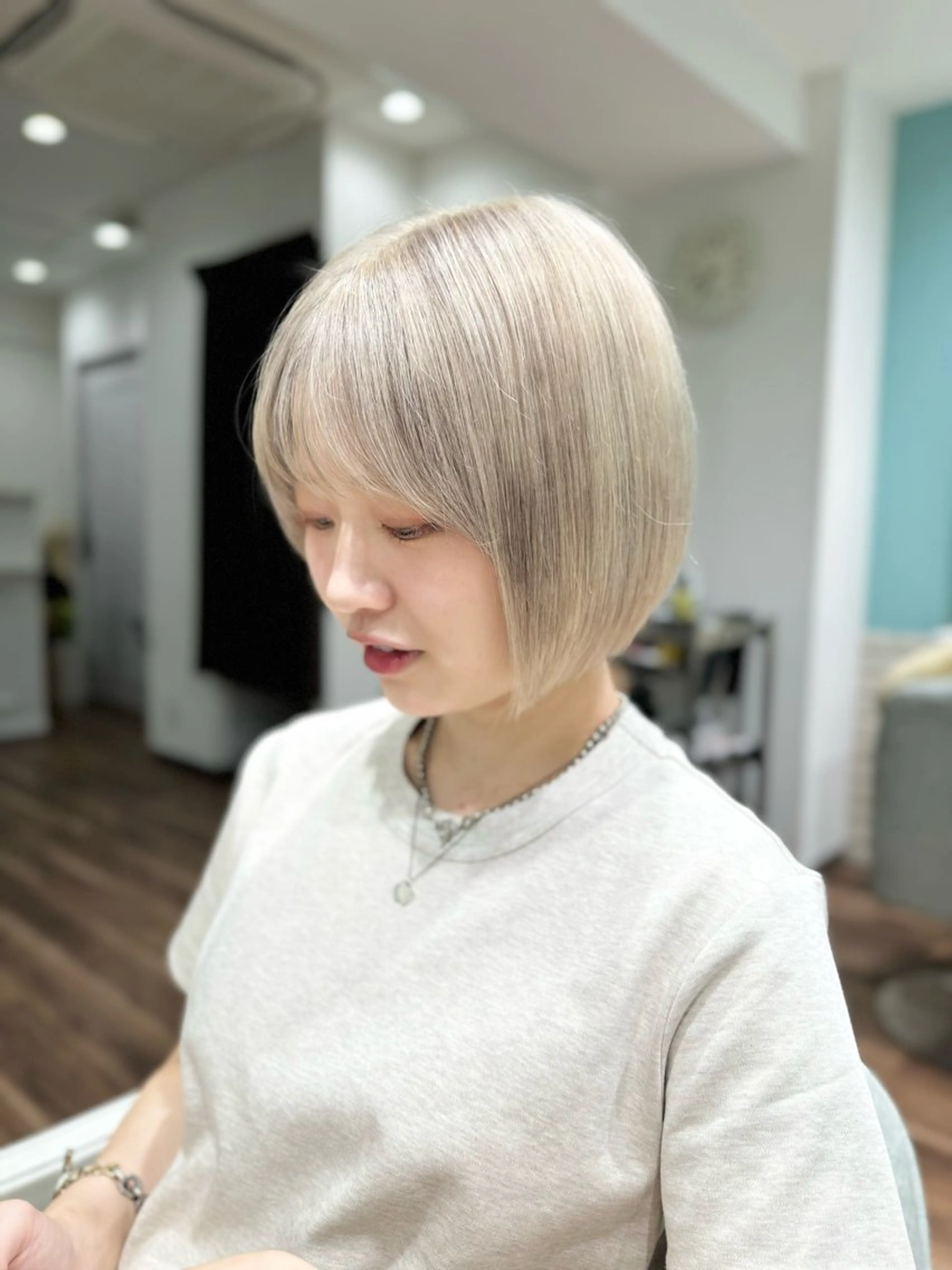 ショート カラー ハイトーンカラー ボブ Ruset所属・ハイトーン/ボブ特化 /美髪矯正/SOMAのヘアスタイル