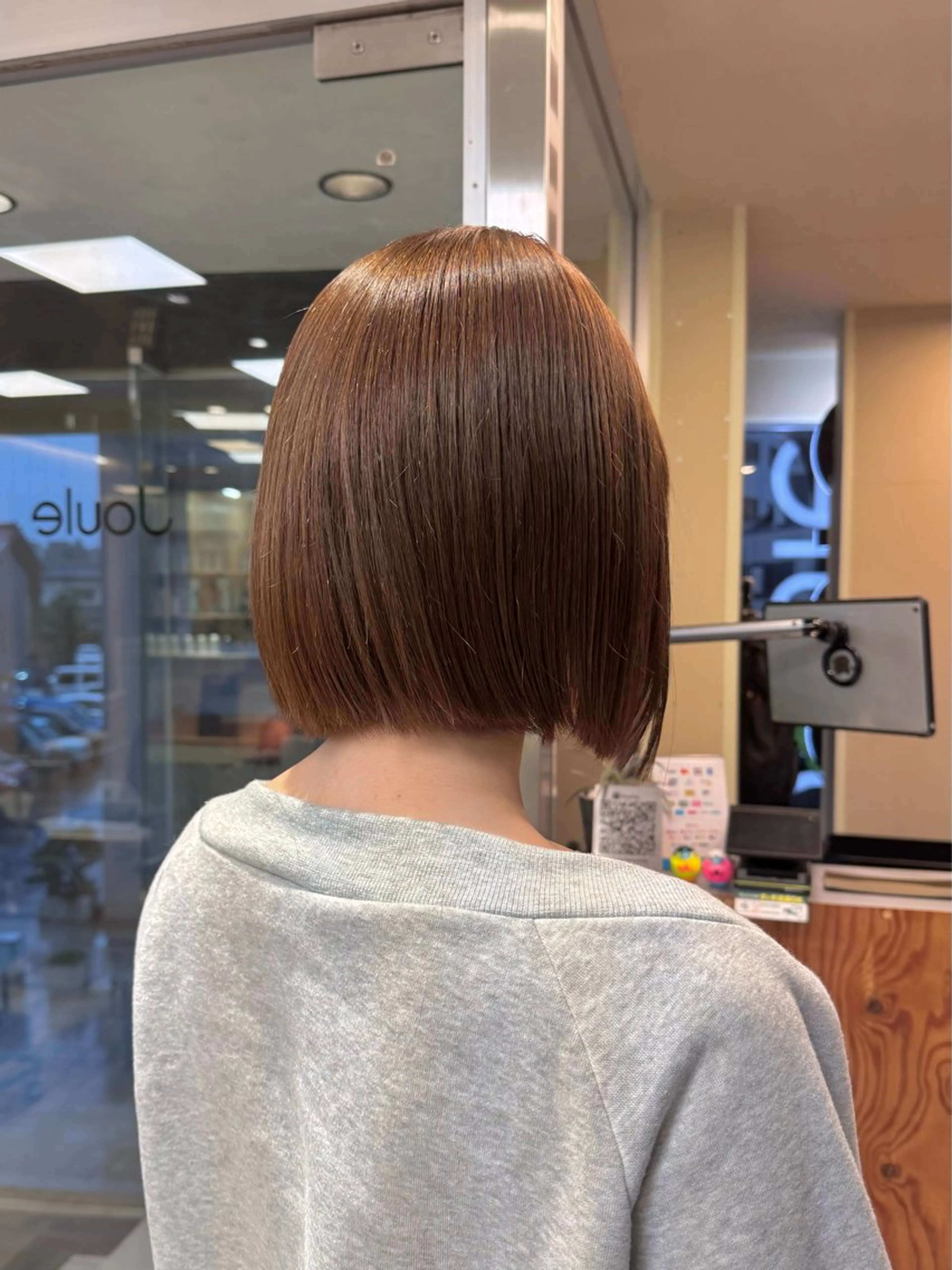 ショート カラー カット ヘアカラー KOHNO/ブリーチ なし/透明感カラーのヘアスタイル