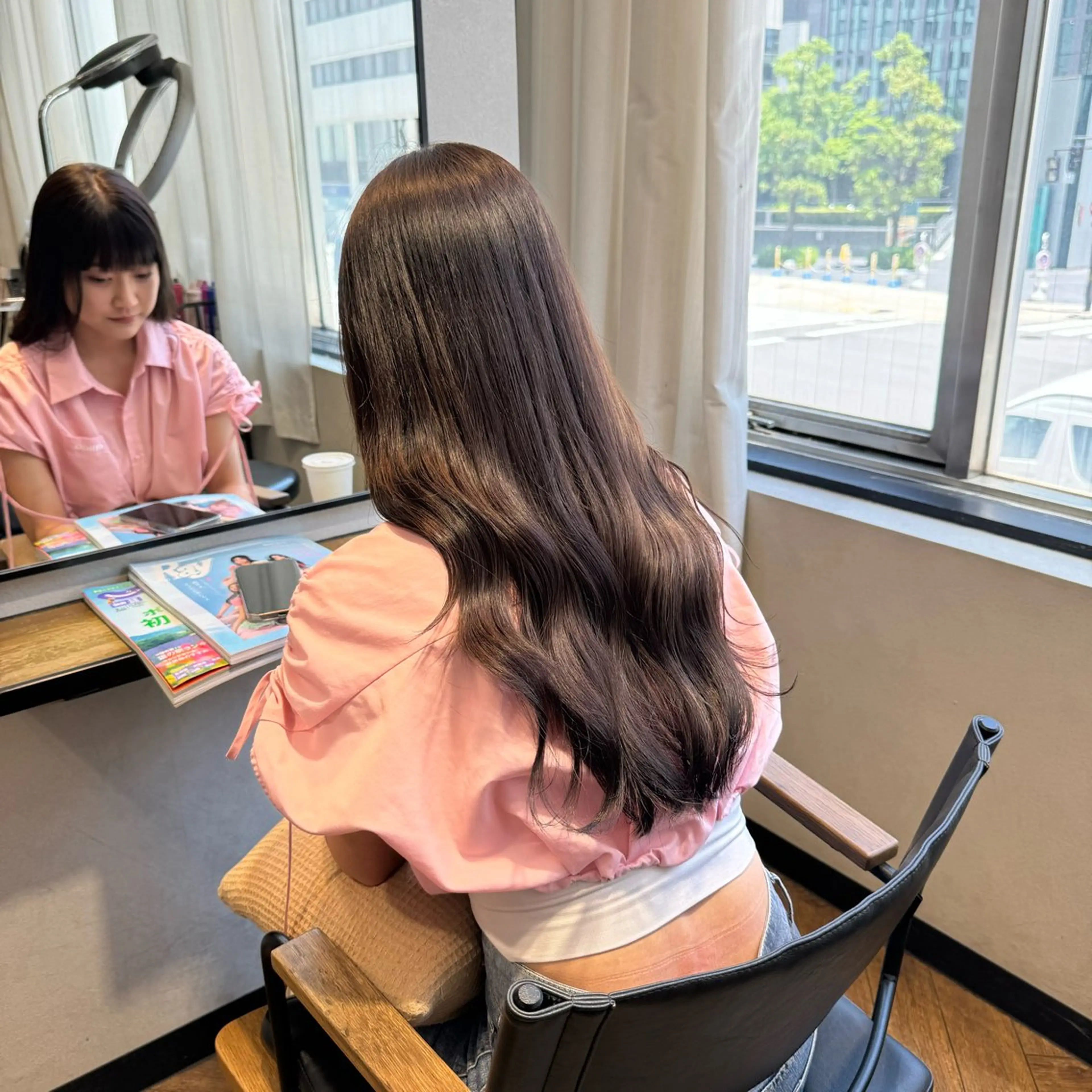 【学割U24】カット＋トレンドカラー＋TOKIOトリートメント（コテ仕上げ）🍃の写真