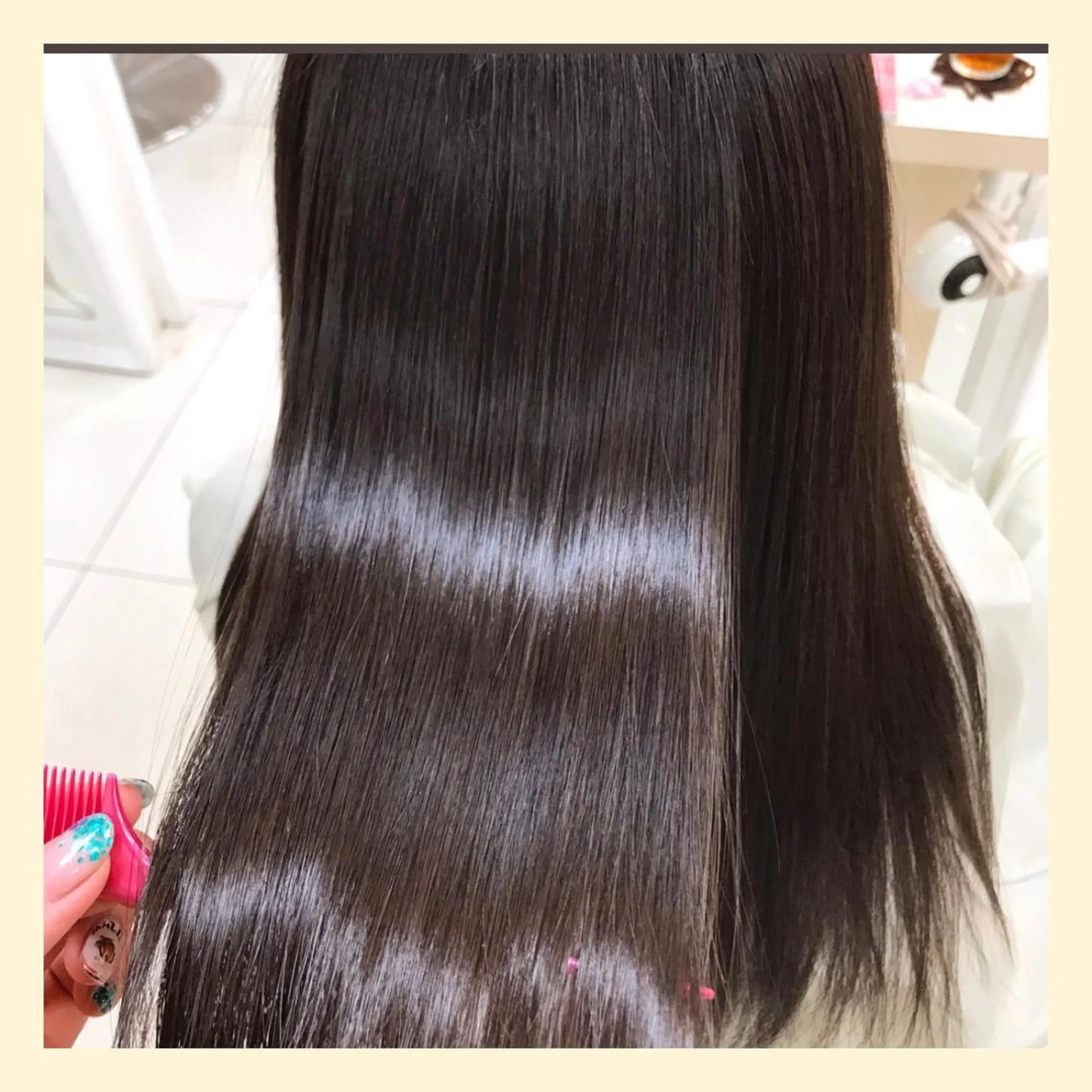 ミディアム パーマ 大澤 碧のヘアスタイル