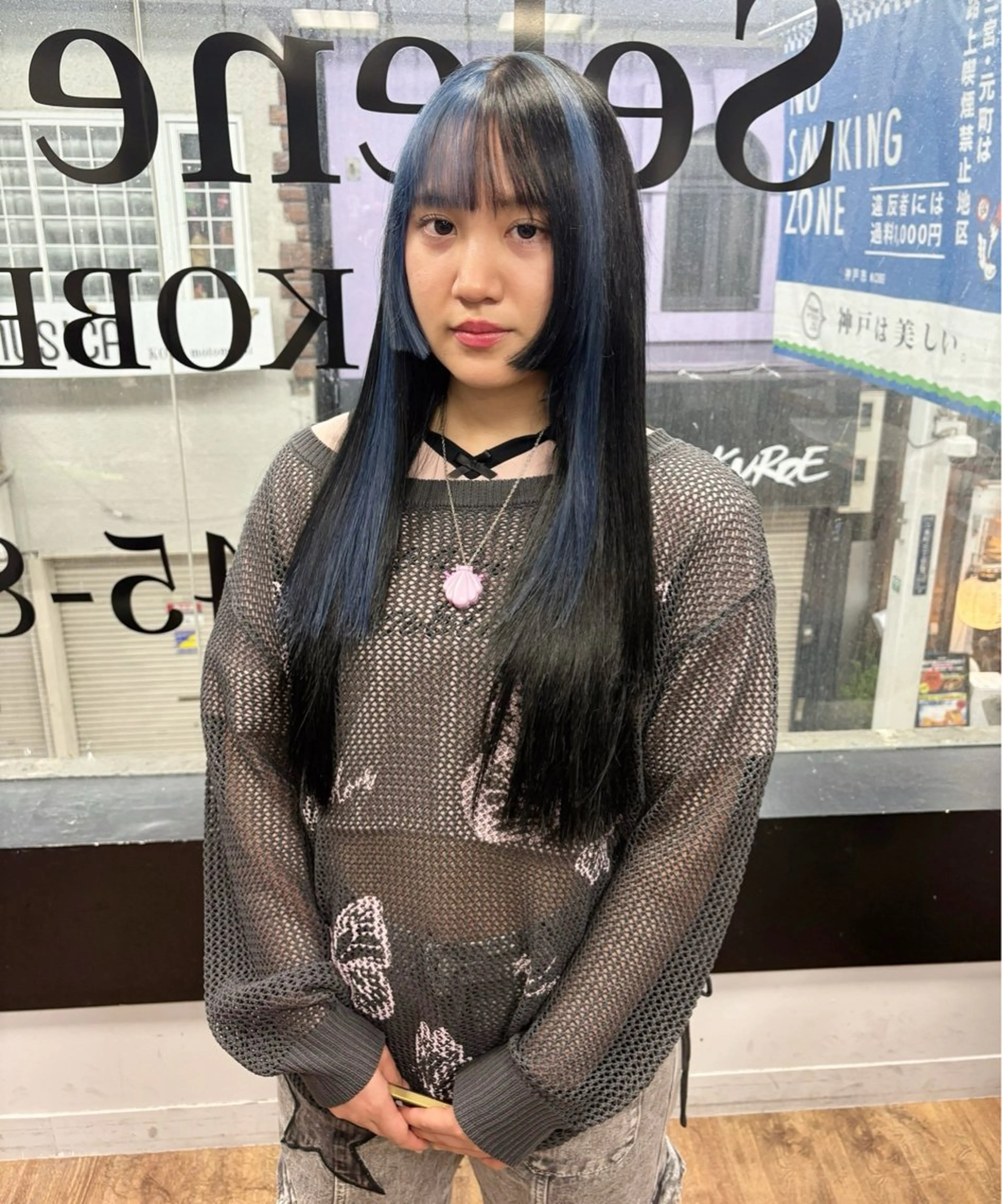 ロング カット ヘアカラー ブリーチ　BAM BIのヘアスタイル