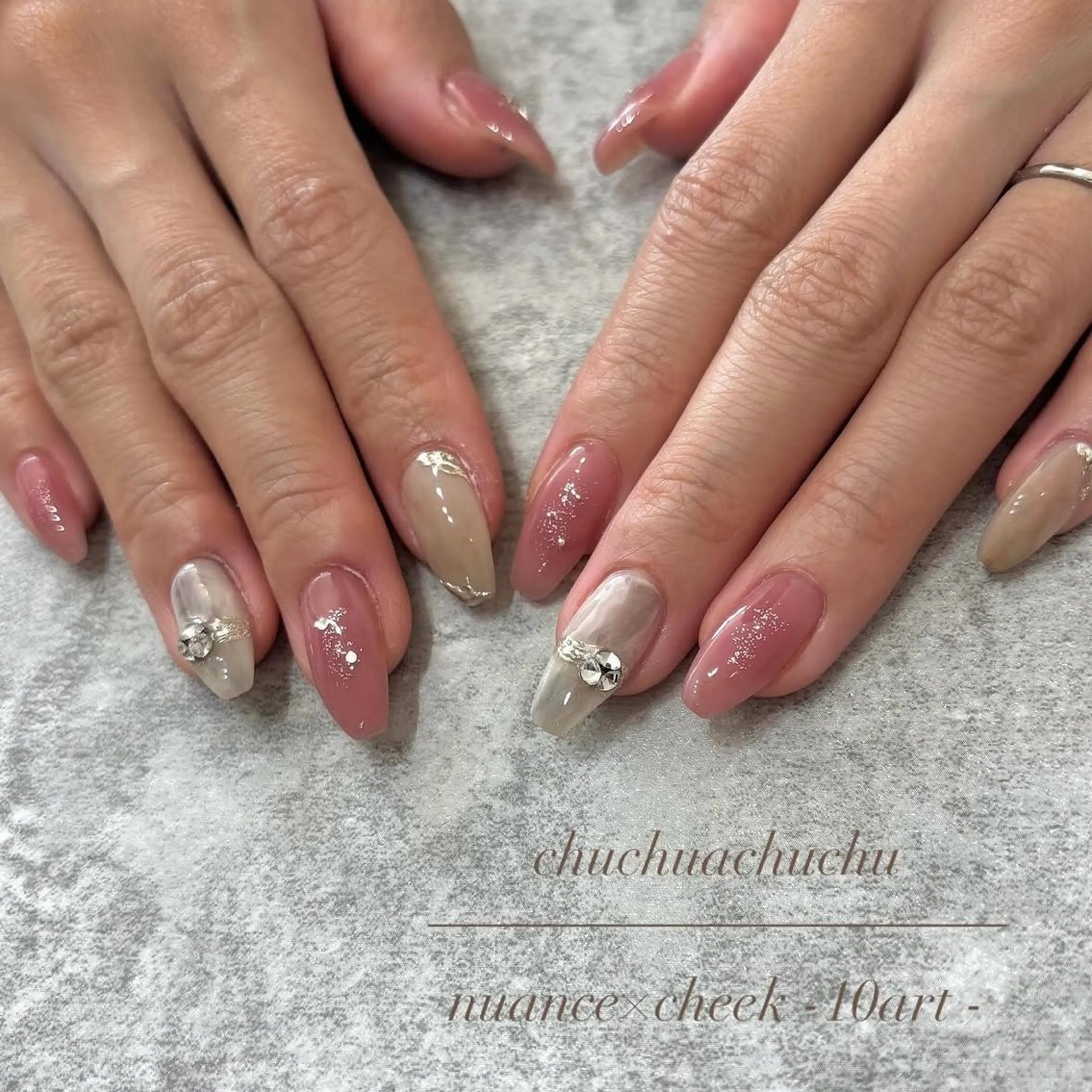 ネイル チュチュアチュチュ mareのネイルデザイン