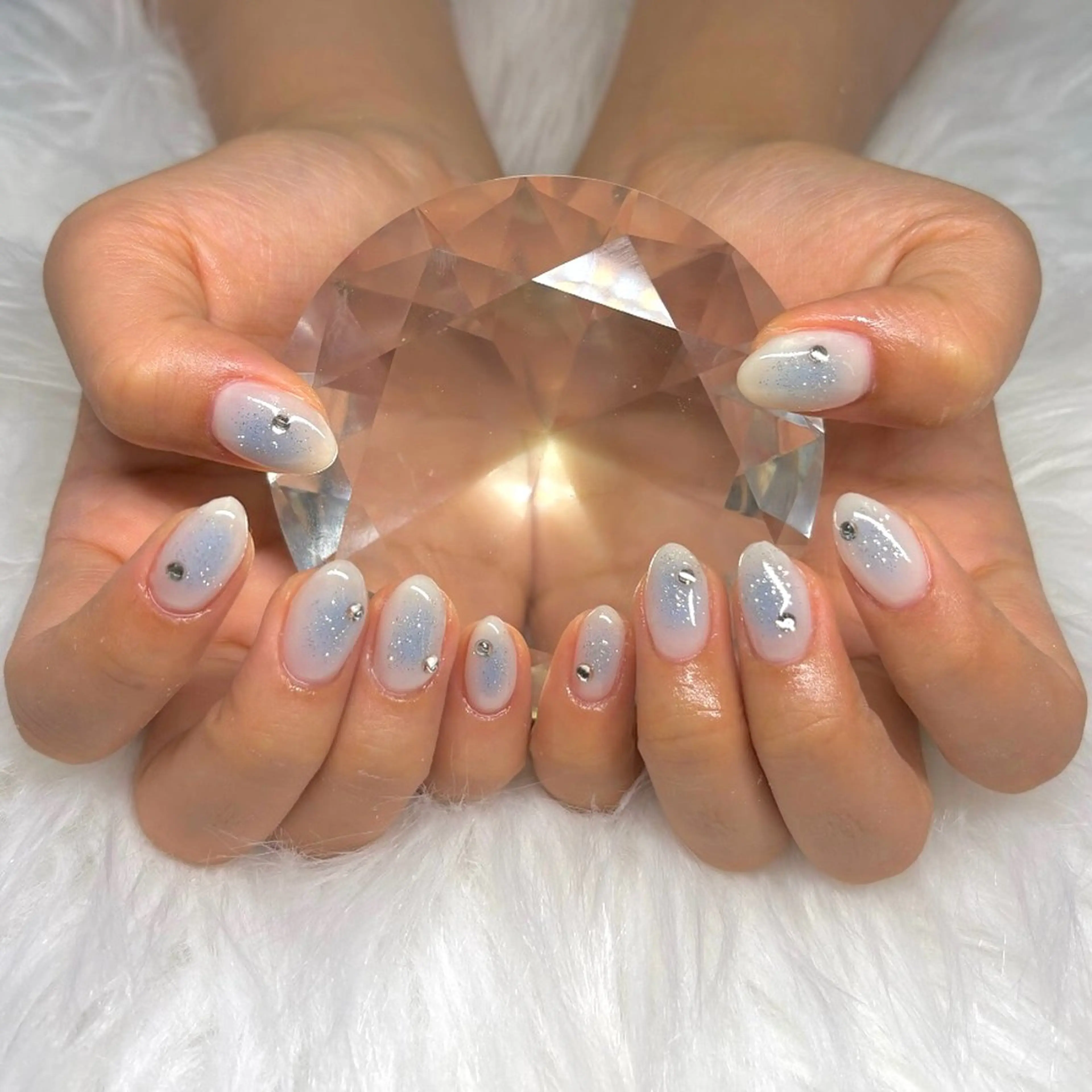 ネイル 中元 月のネイルデザイン