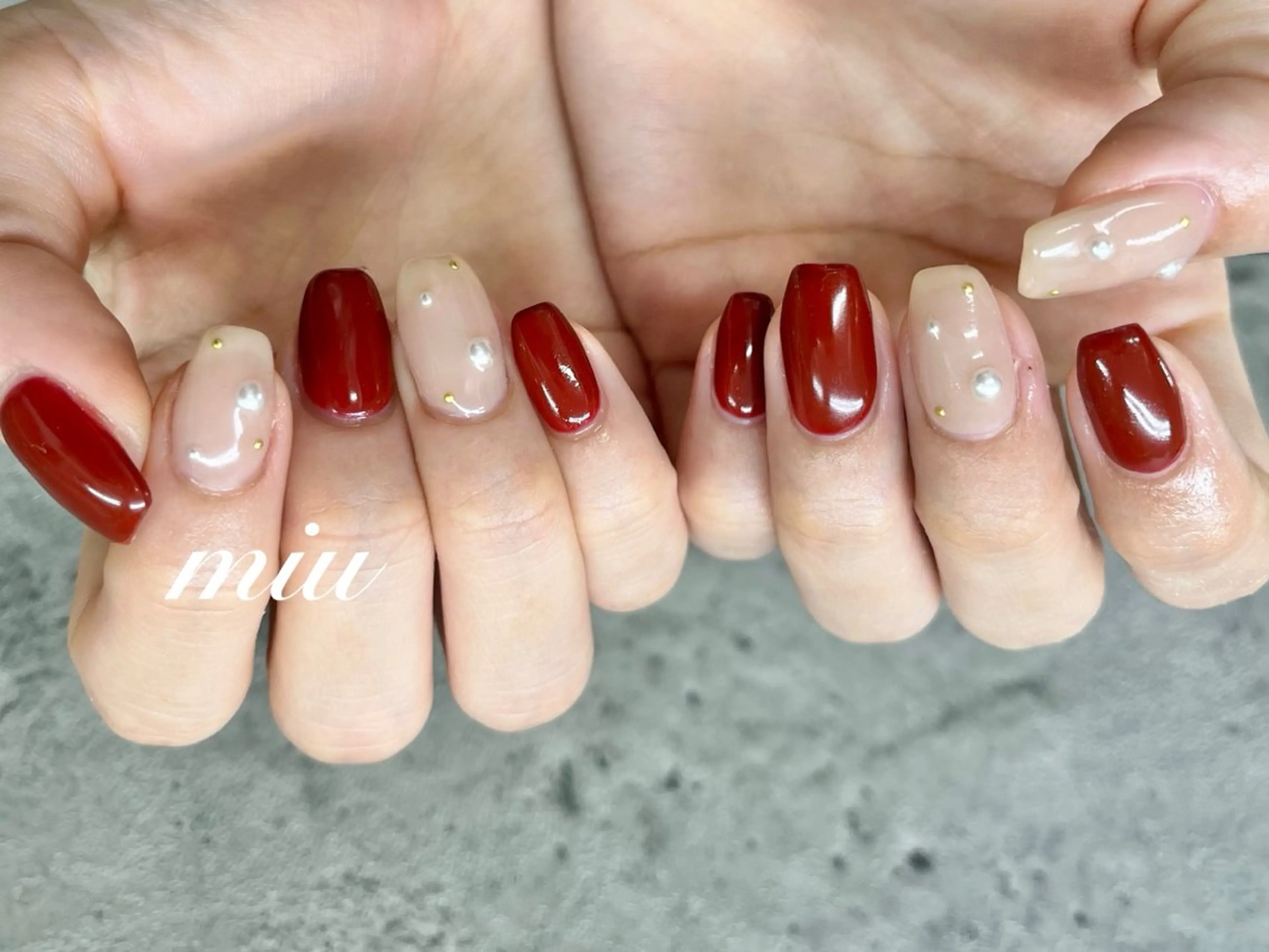 ネイル ハンドネイル miu nail 🐾mihoのネイルデザイン