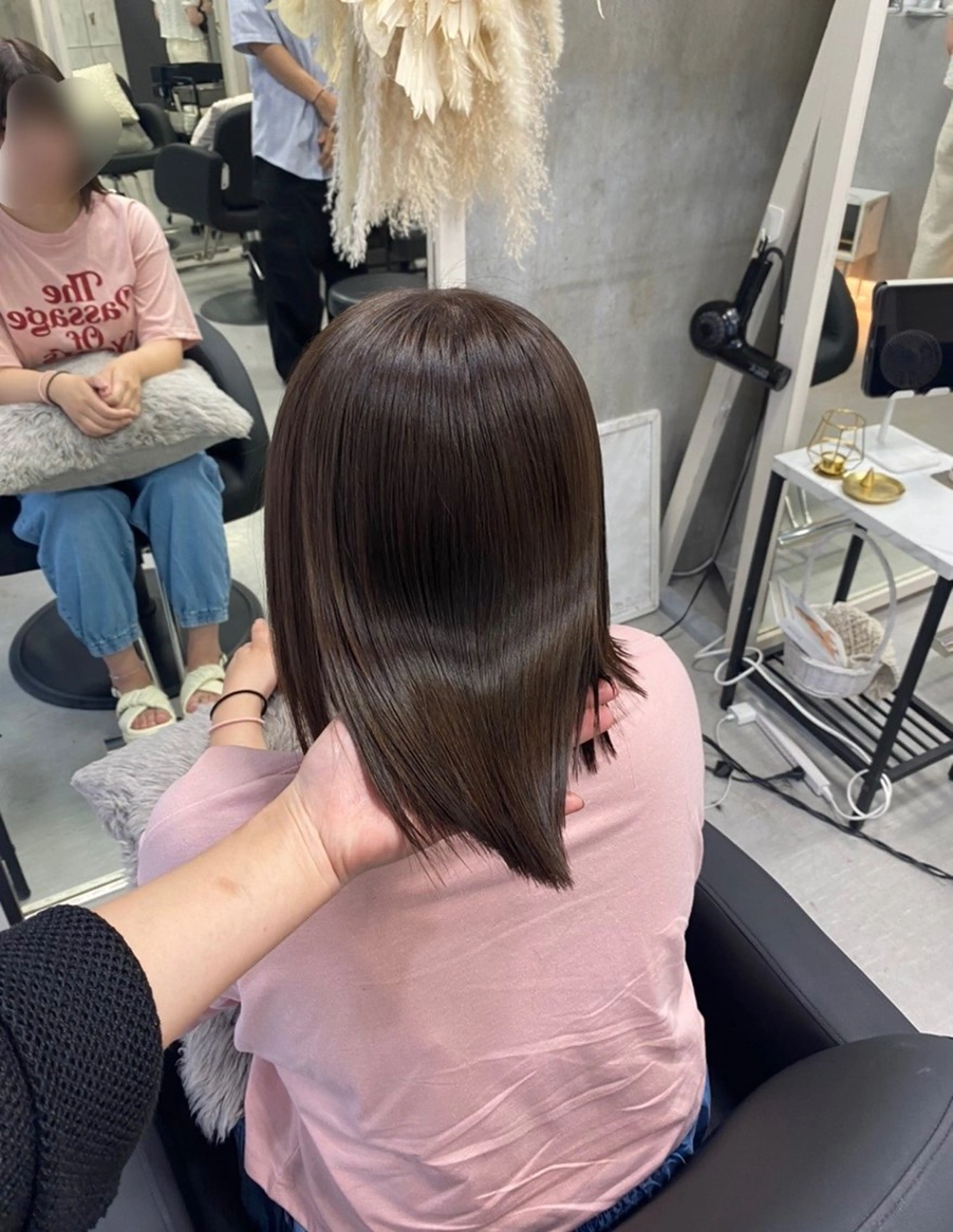 カラー ブリーチ グレージュ ブリーチなしカラー ヘアカラー ‎XELM高崎‎‎‎ ‎‎🤍Kyoka‎のヘアスタイル