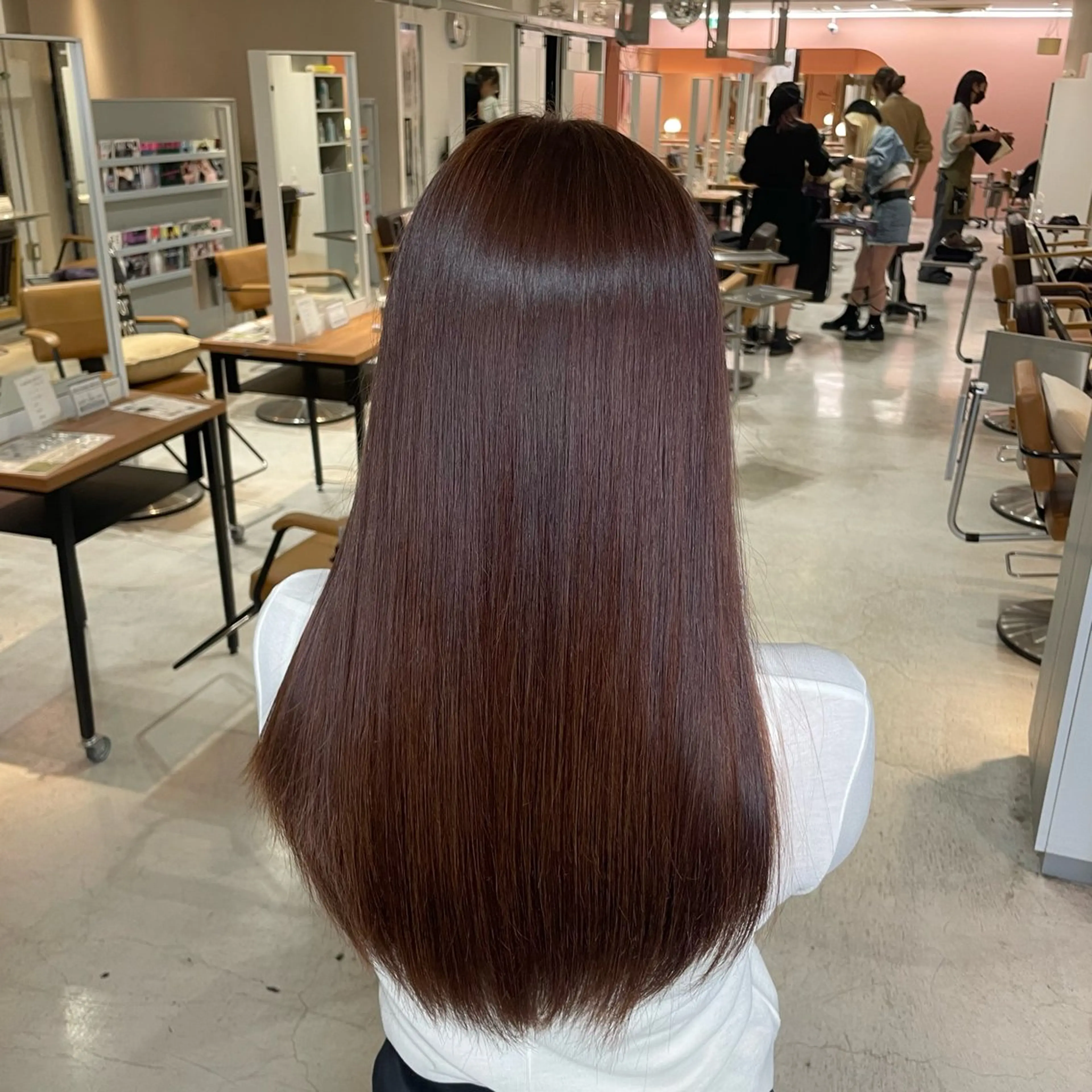 カラー LUNTY NAMBA 難波駅前店所属・透け感ベージュ 🪐REN🪐のヘアスタイル