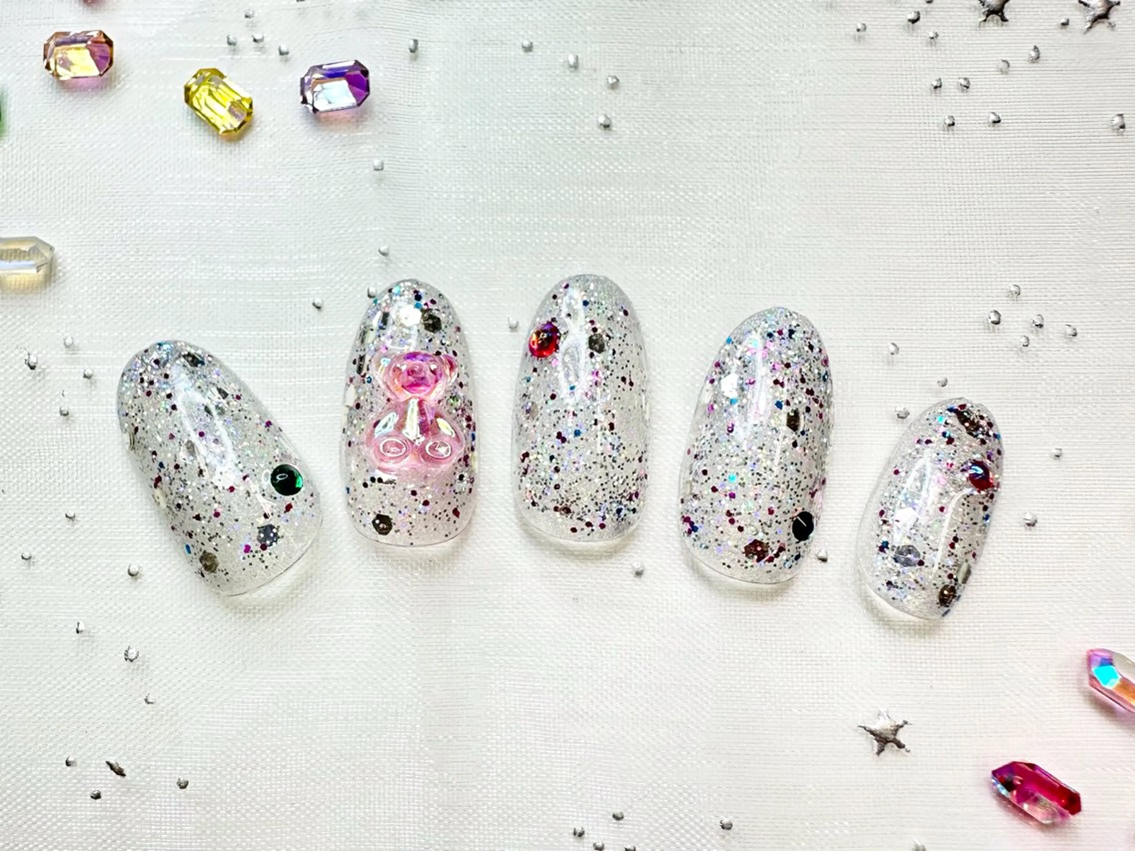 ネイル ネイルPetit Ribbonのネイルデザイン