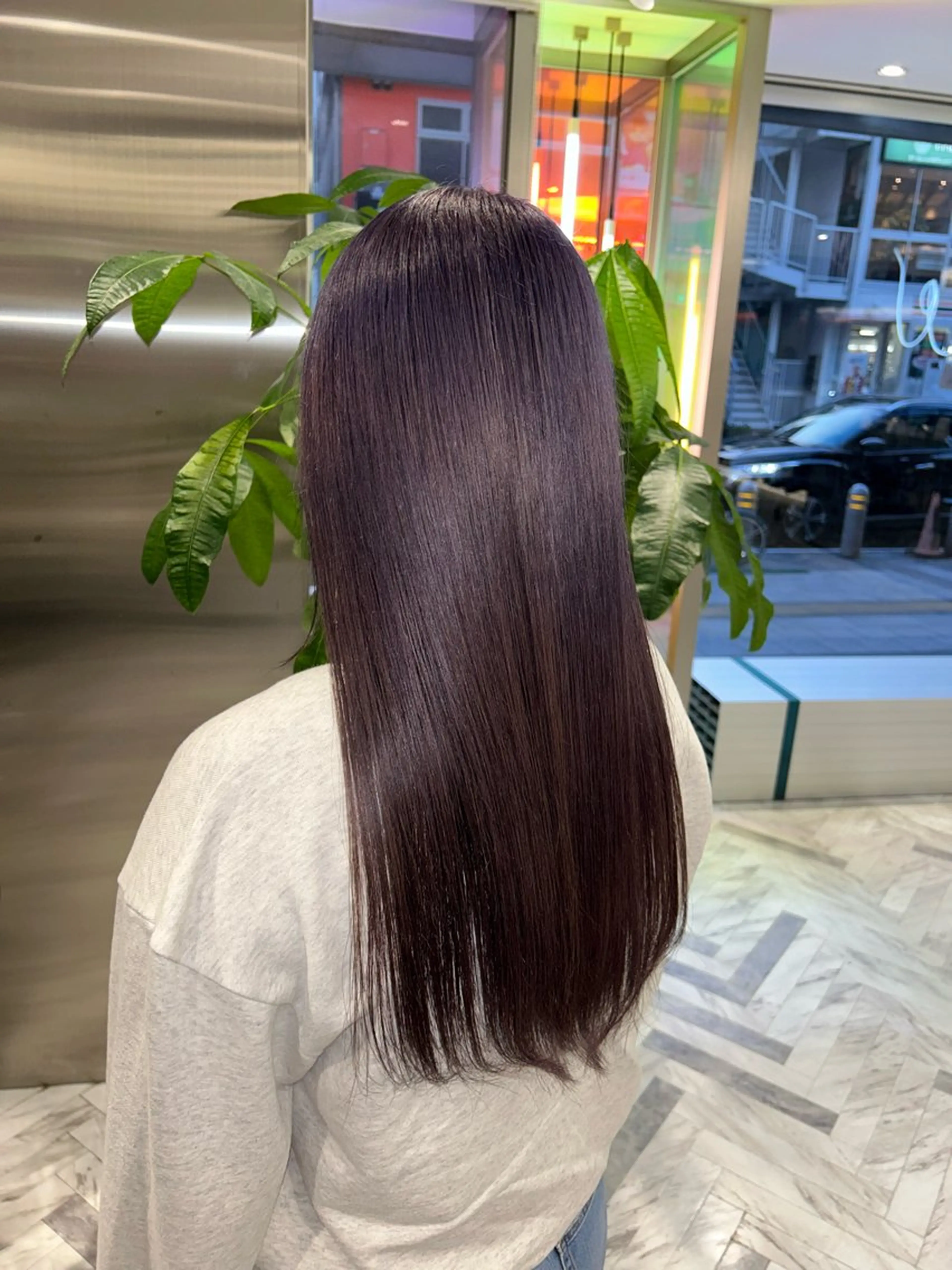 ロング カラー ヘアカラー メンズ/ボブ/パーマ /くるみのマツエク・マツパデザイン