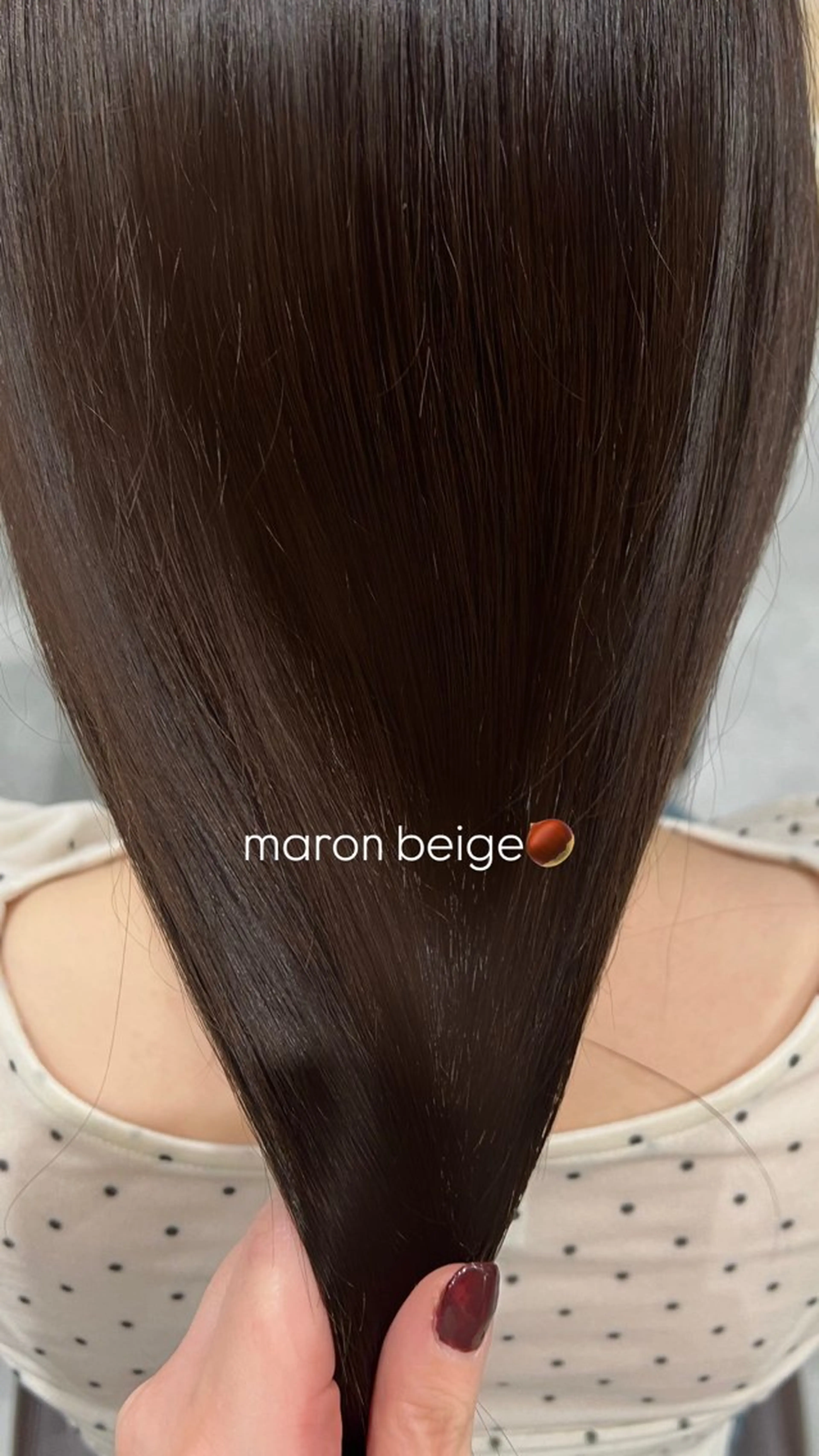 ロング カラー カット ヘアカラー 梅田/似合わせボブ /顔周り/RINKAのヘアスタイル