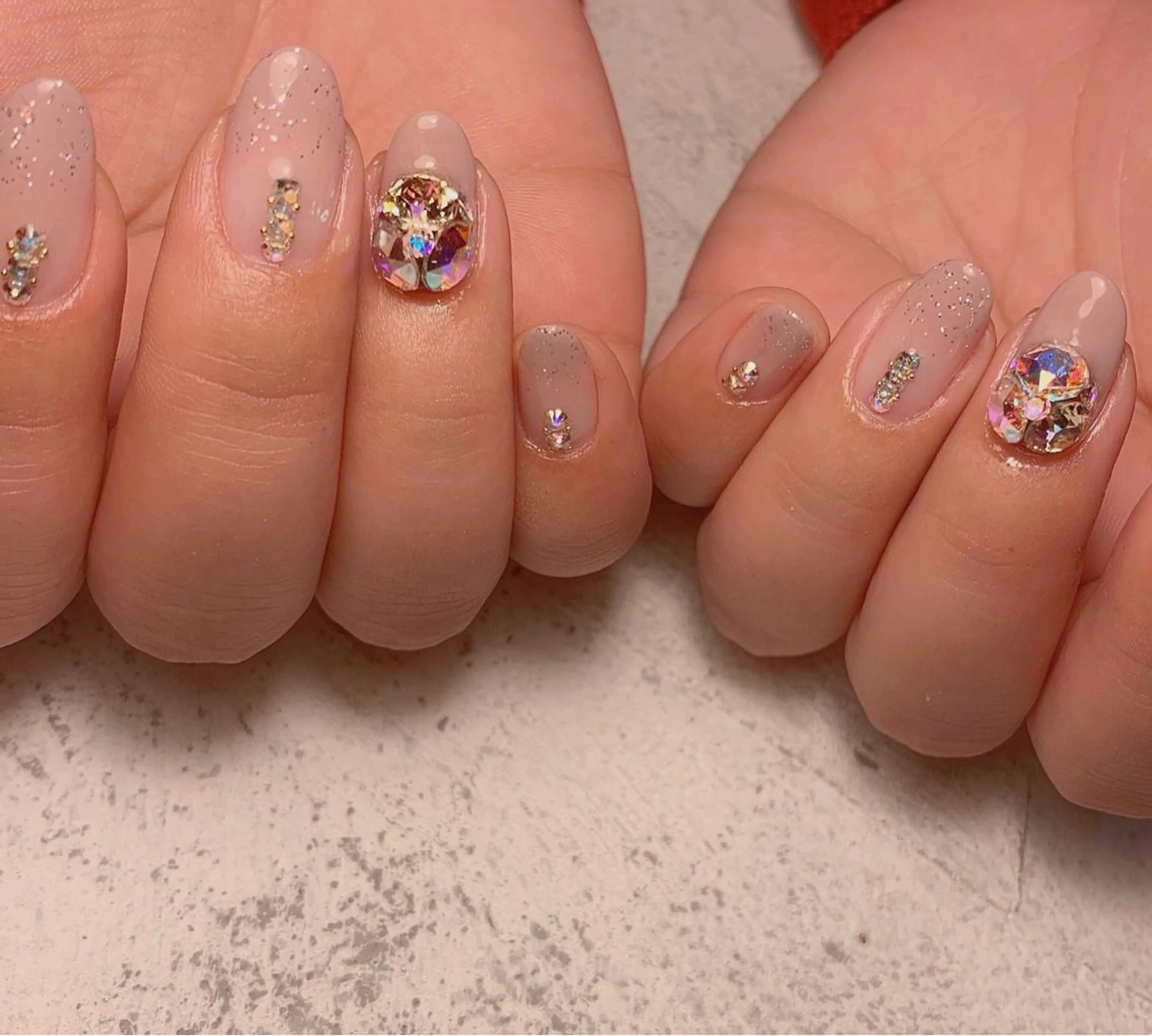 ミディアム めぐみのネイルサロン 惠のネイルデザイン