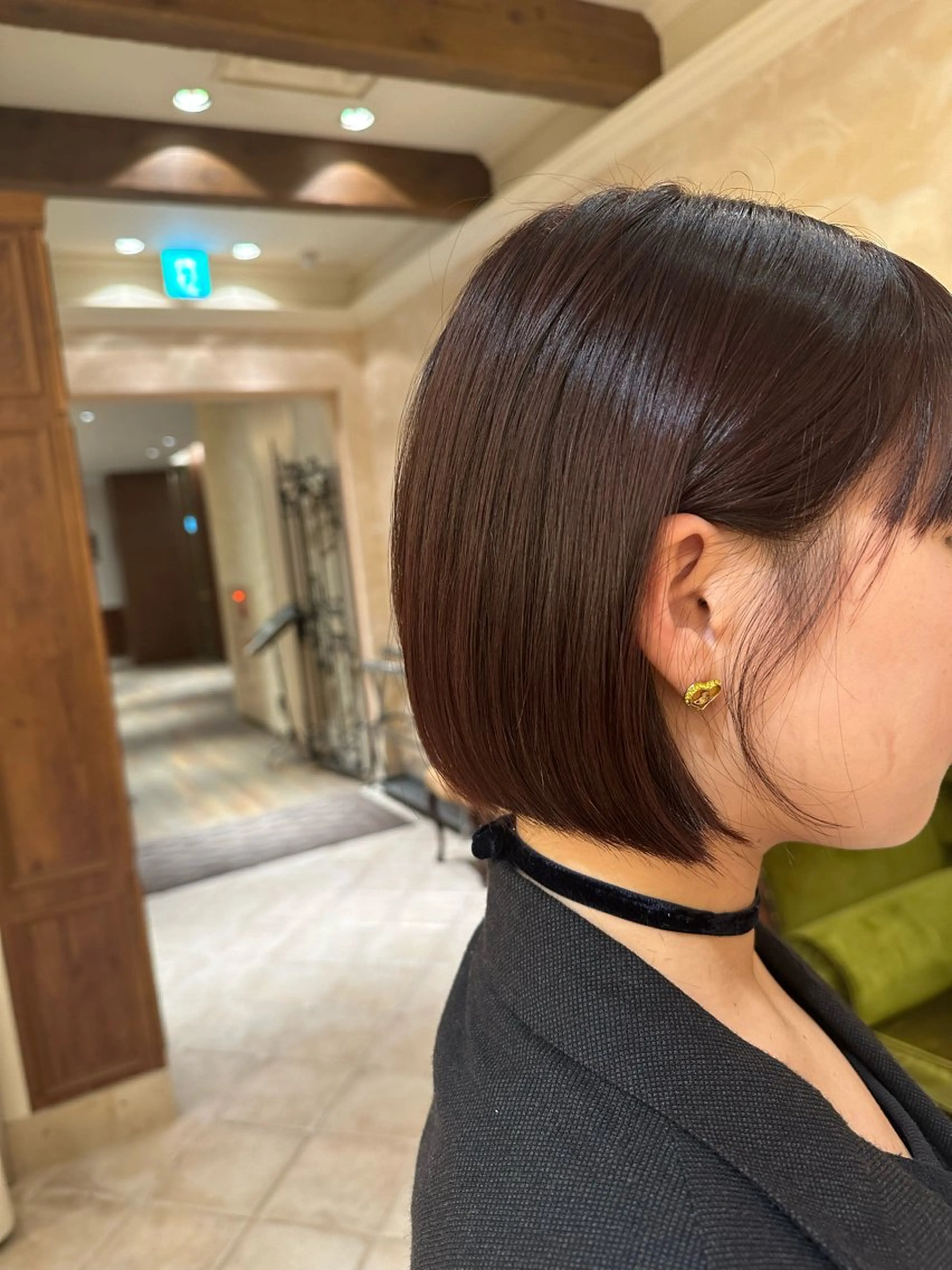 ショート ボブ BEAUTRIUM 265所属・カットモデル/ 大森弘貴のヘアスタイル