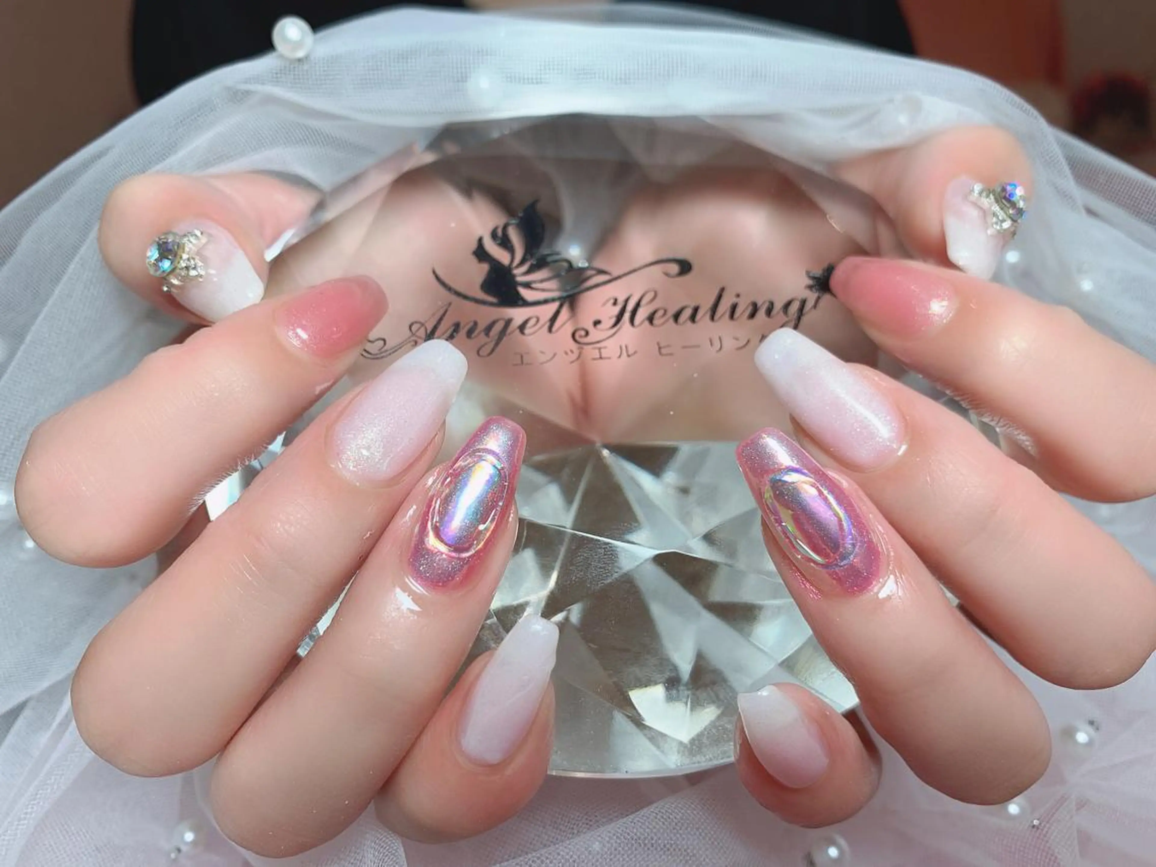 ネイル ハンドネイル エンジェル ヒーリング 矢場町店のネイルデザイン