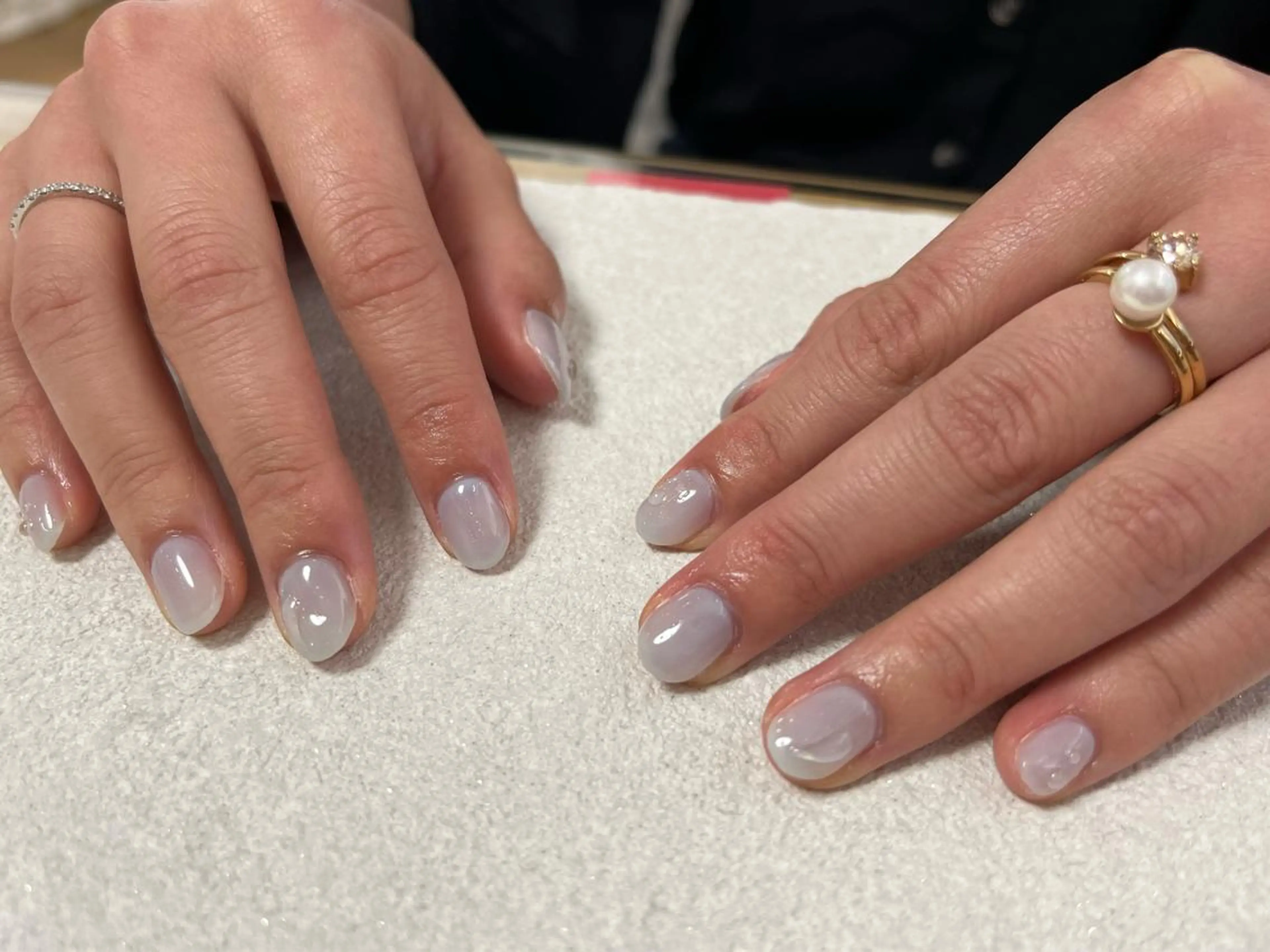 ネイル オーロラネイル フラワーネイル フットネイル フレンチネイル ジェルネイル Mogu nail 二子玉川のネイルデザイン