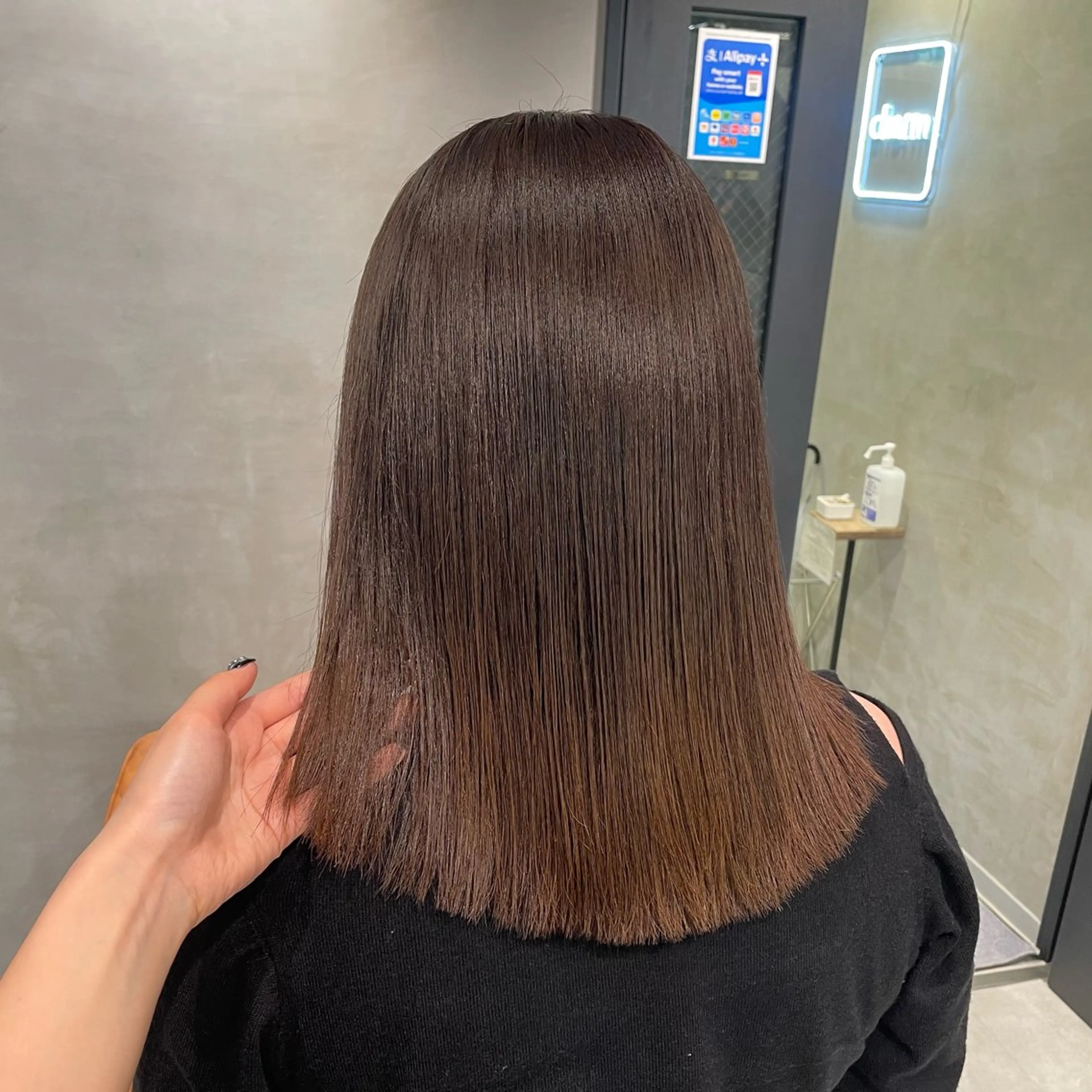 セミロング カラー 暖色レイヤー 🥀REIRIのヘアスタイル