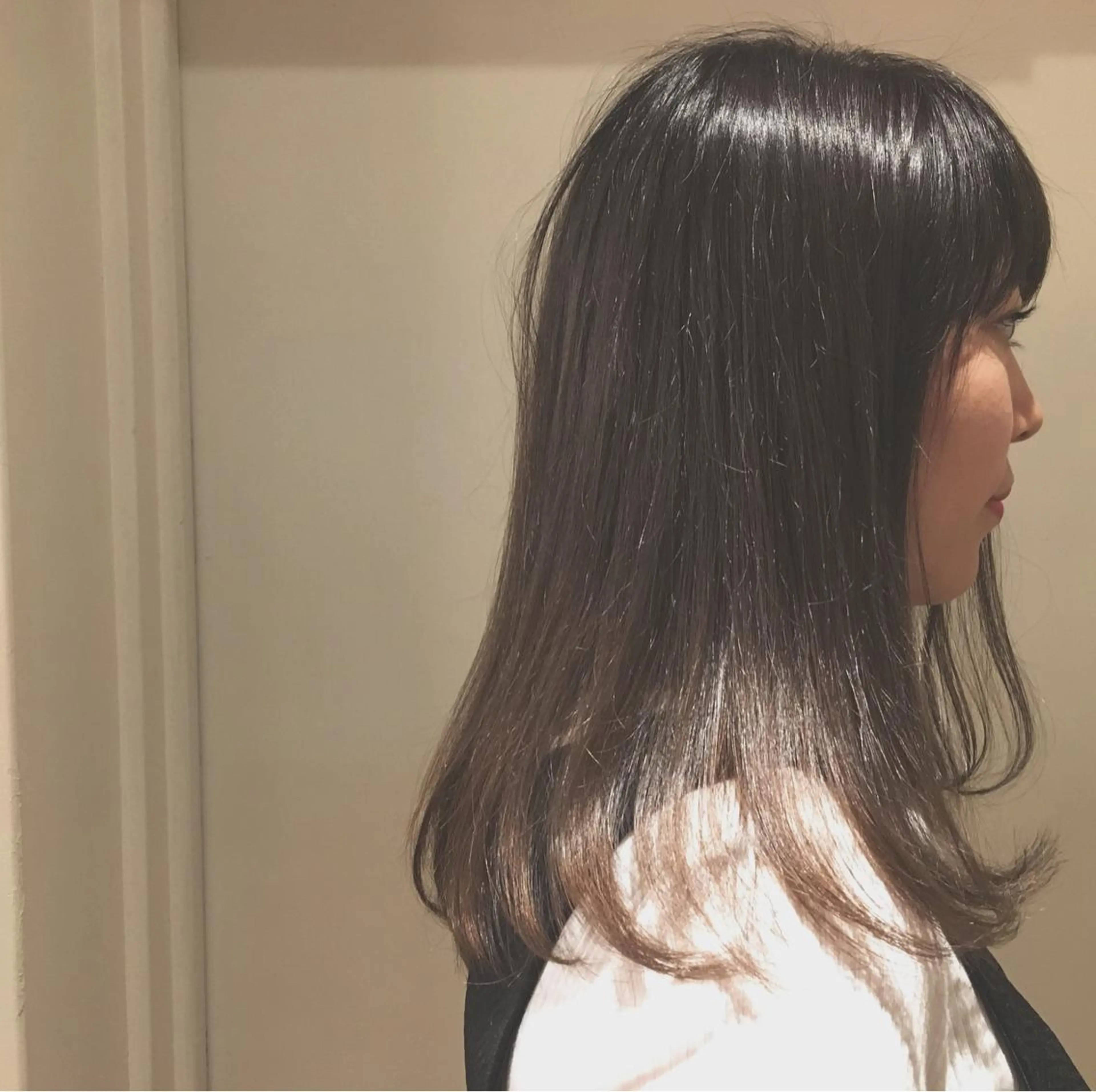 セミロング 🌸ハイトーン 新田　廉 🌸のヘアスタイル