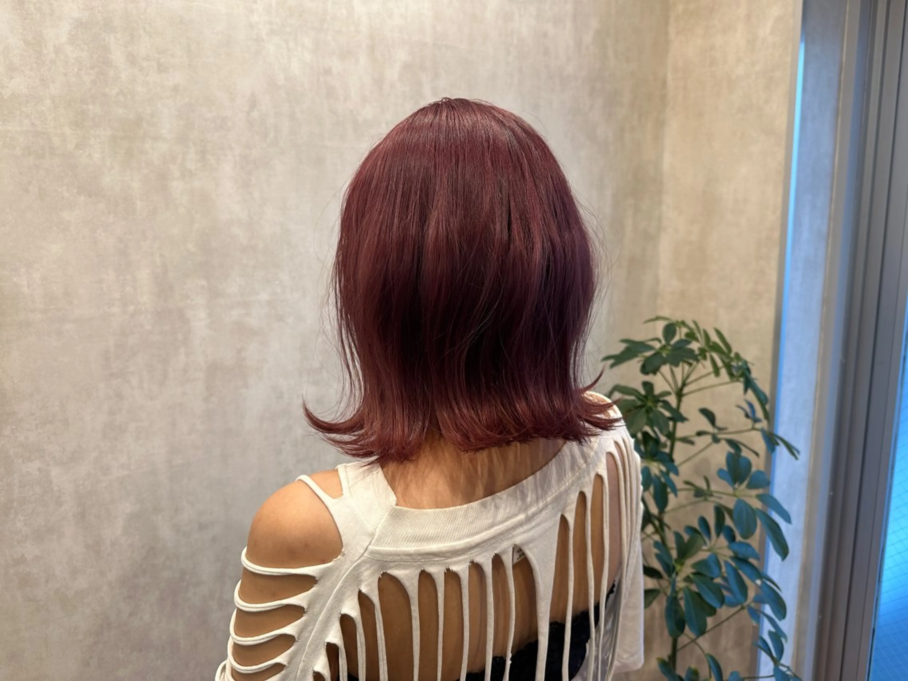 ミディアム ヘアカラー トリートメント ハイライト/ ブリーチ😈小倉😈のヘアスタイル