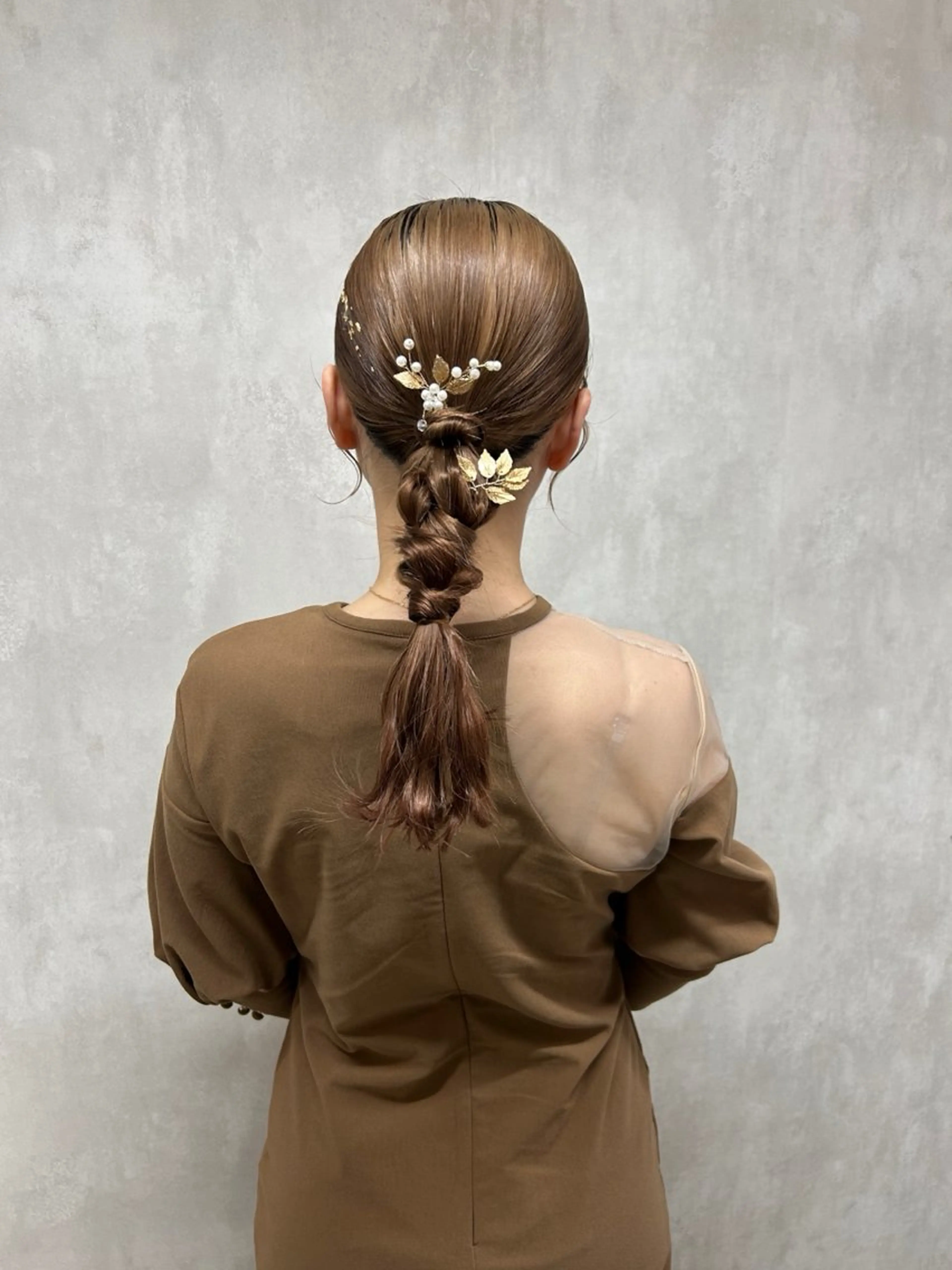 ヘアアレンジ ヘアセット ウプ🦋marina takeuchiのヘアスタイル