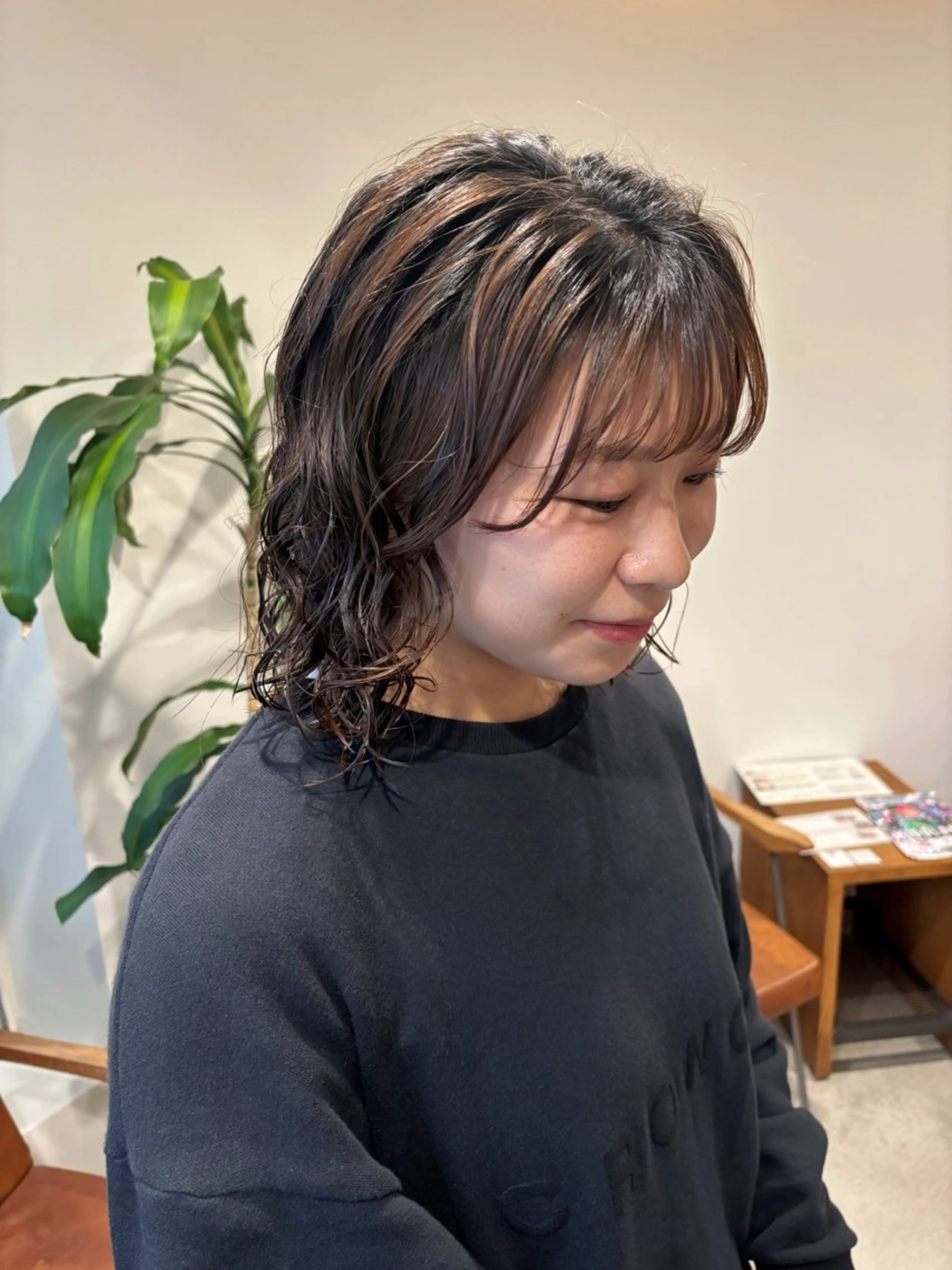 前髪カット＋前髪パーマ🌀🙌🏻の写真