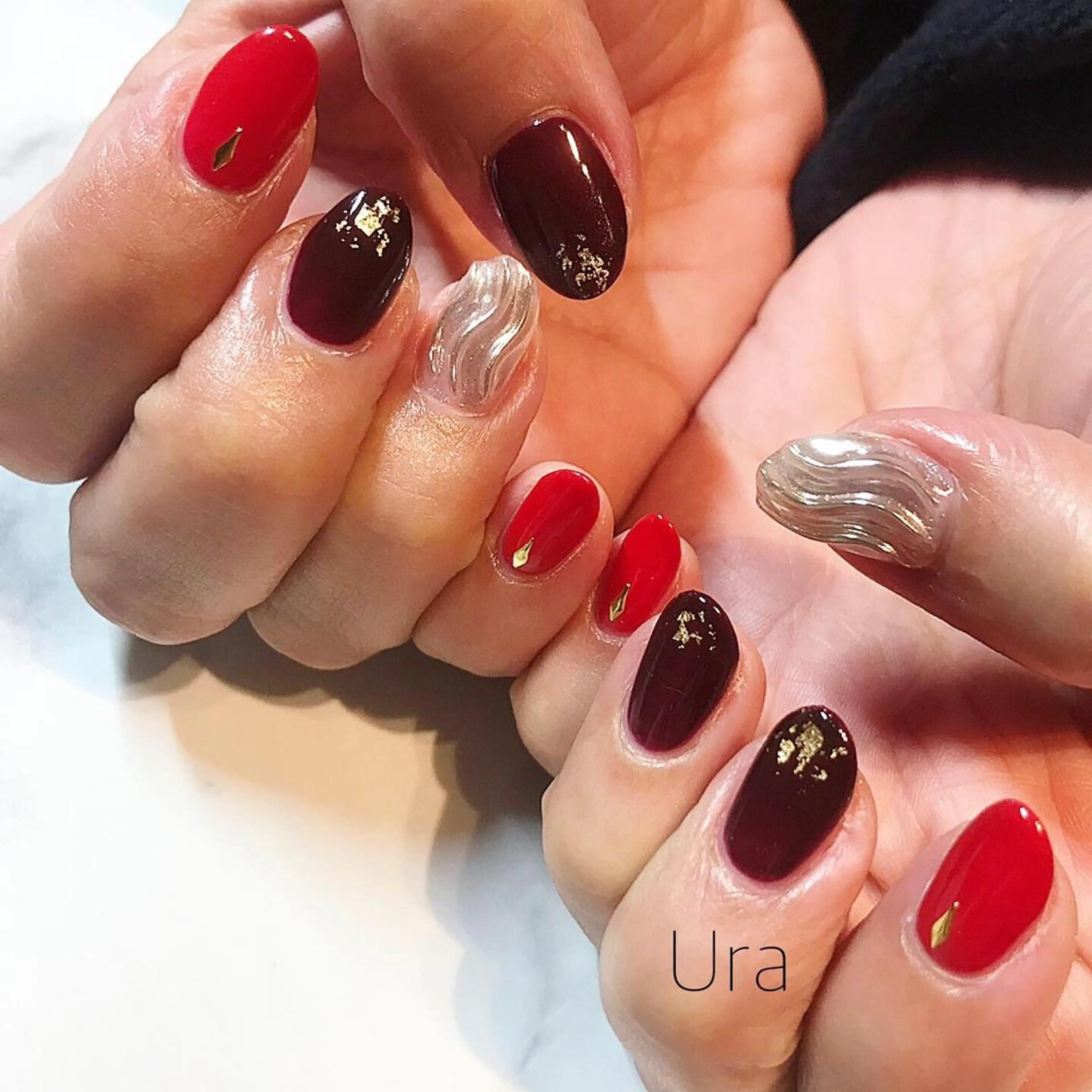 ネイル ハンドネイル UrakoNail 《nail》のネイルデザイン