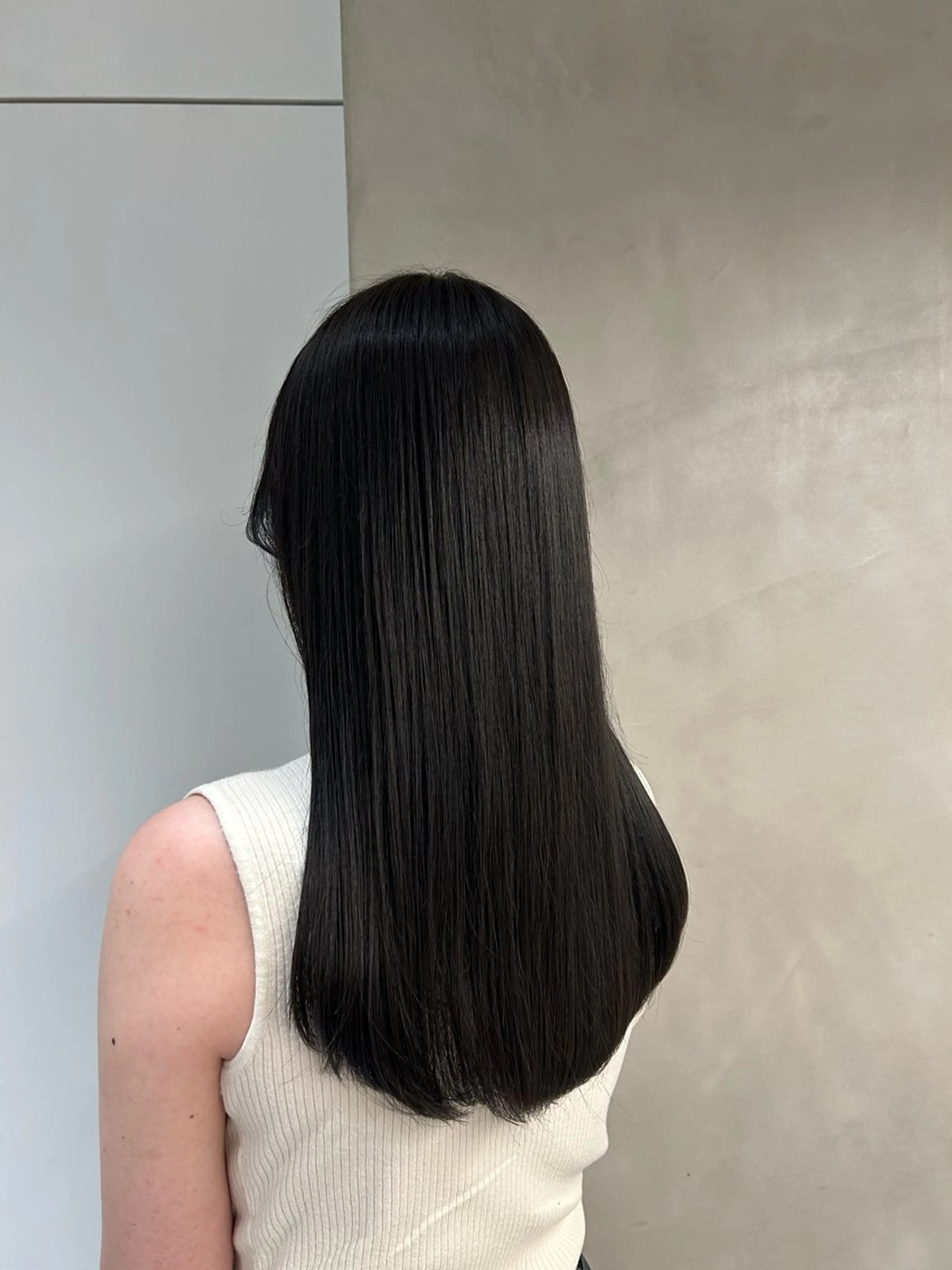 ロング ヘアカラー トリートメント 🧚つやさらhair 🧚manakaのヘアスタイル