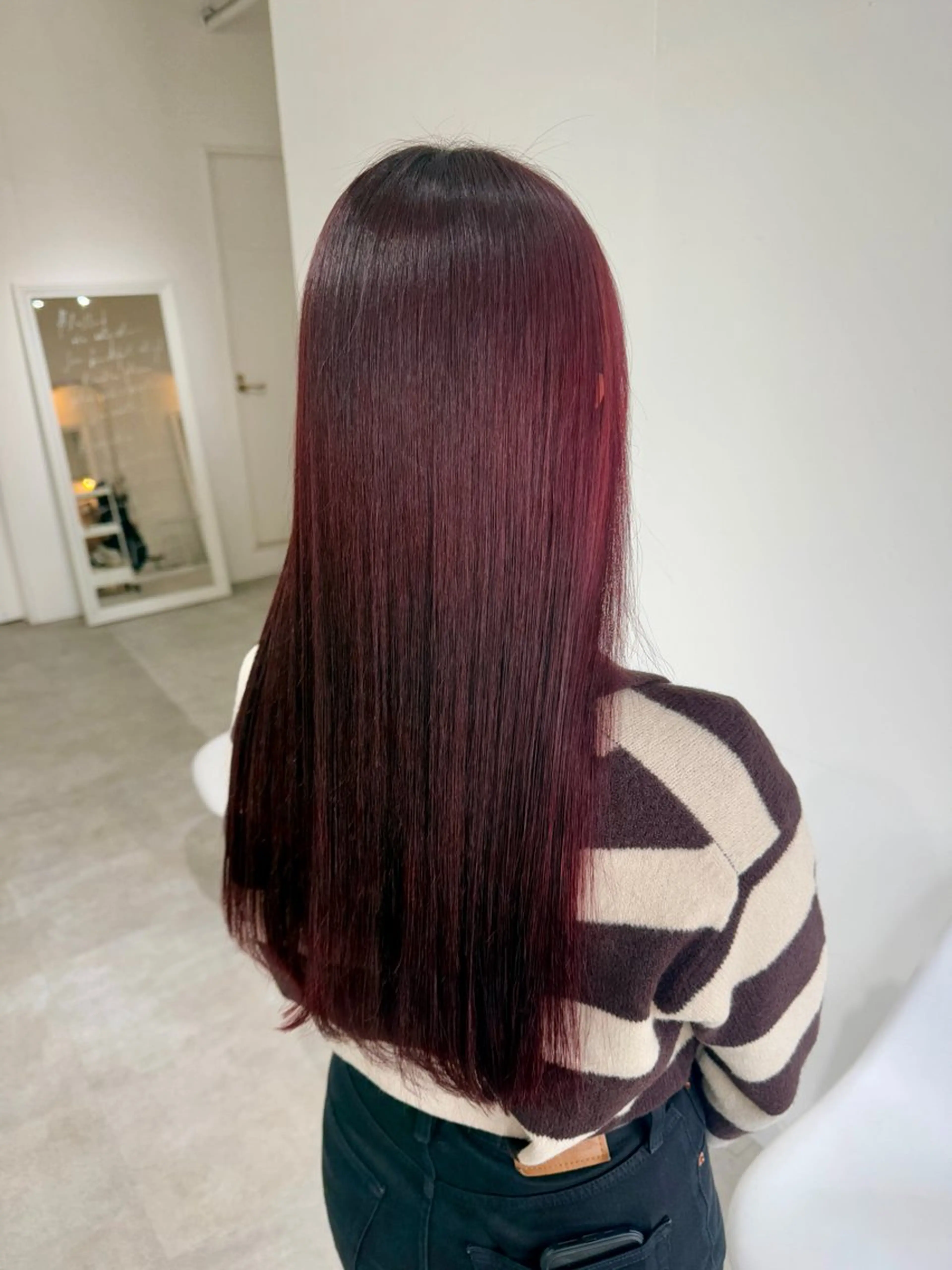 ロング juve.所属・秦 啓輔のヘアスタイル