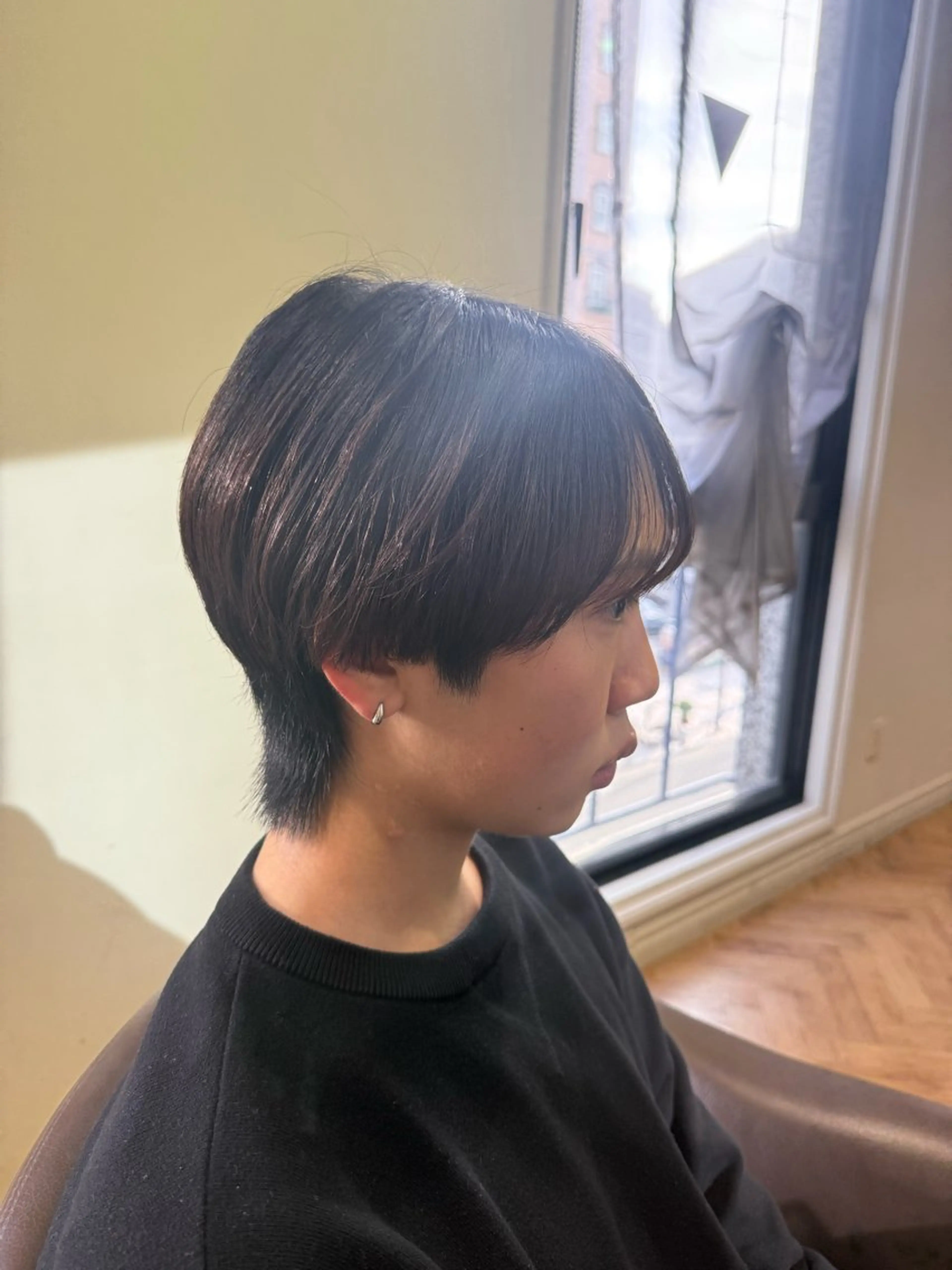 ショート メンズ 溝口 槙里也のヘアスタイル