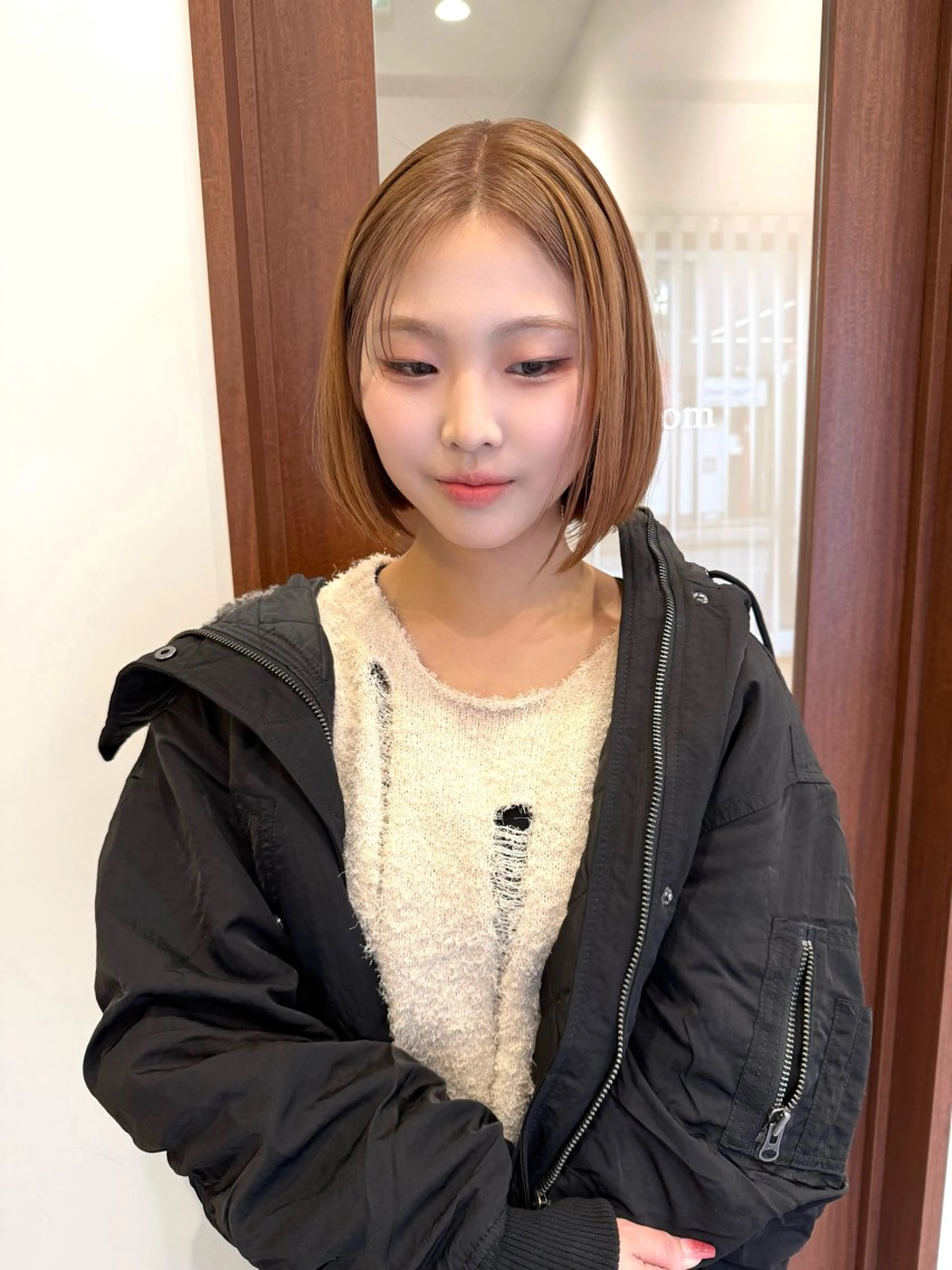 ショート カラー ヘアカラー トリートメント HACCH （ハッチ）所属・🪼ボブ/ミニボブ /髪質改善🪼のヘアスタイル