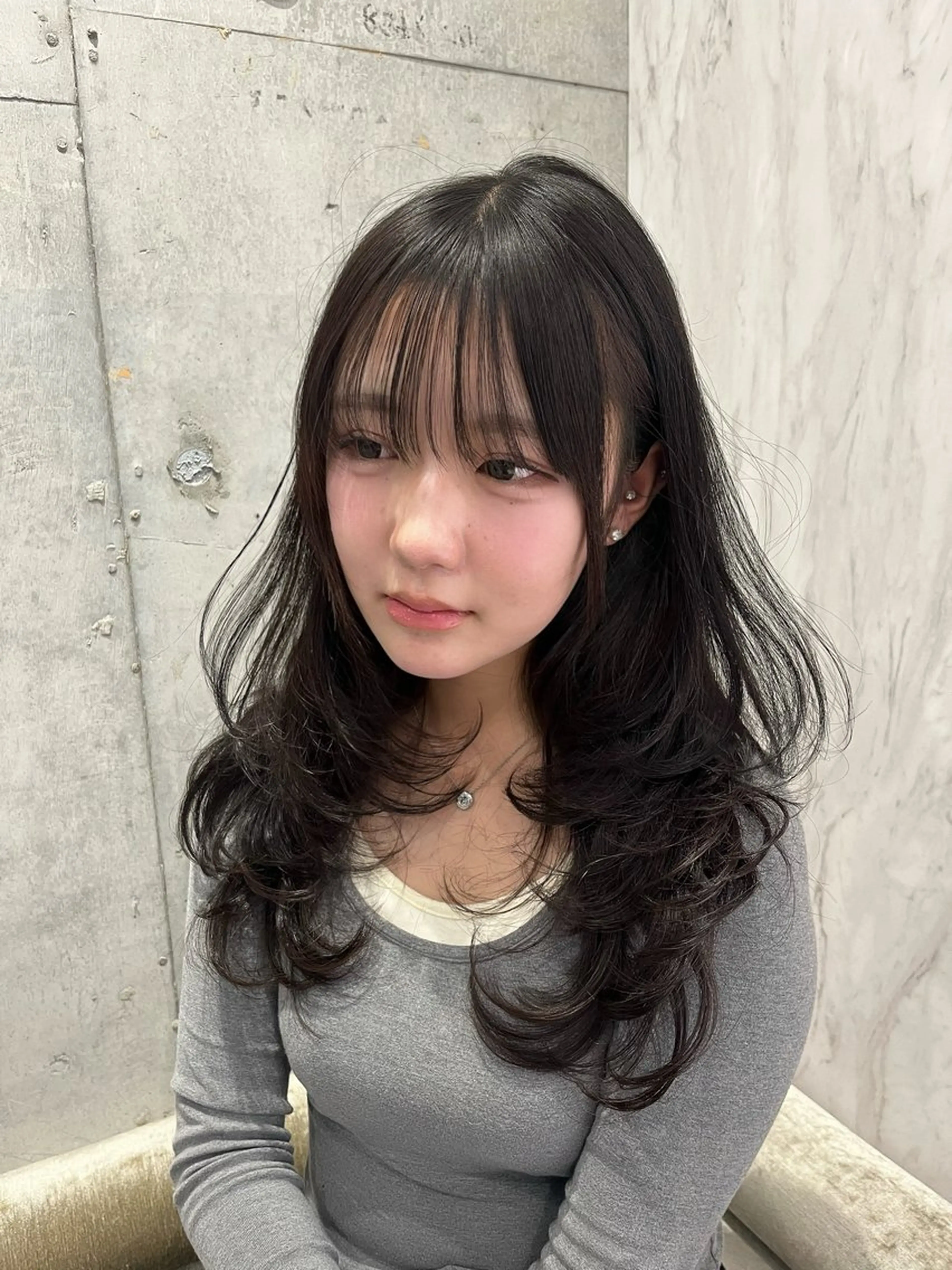 ロング 🇰🇷祝斗🇰🇷 /韓国ボブ/レイヤーのヘアスタイル