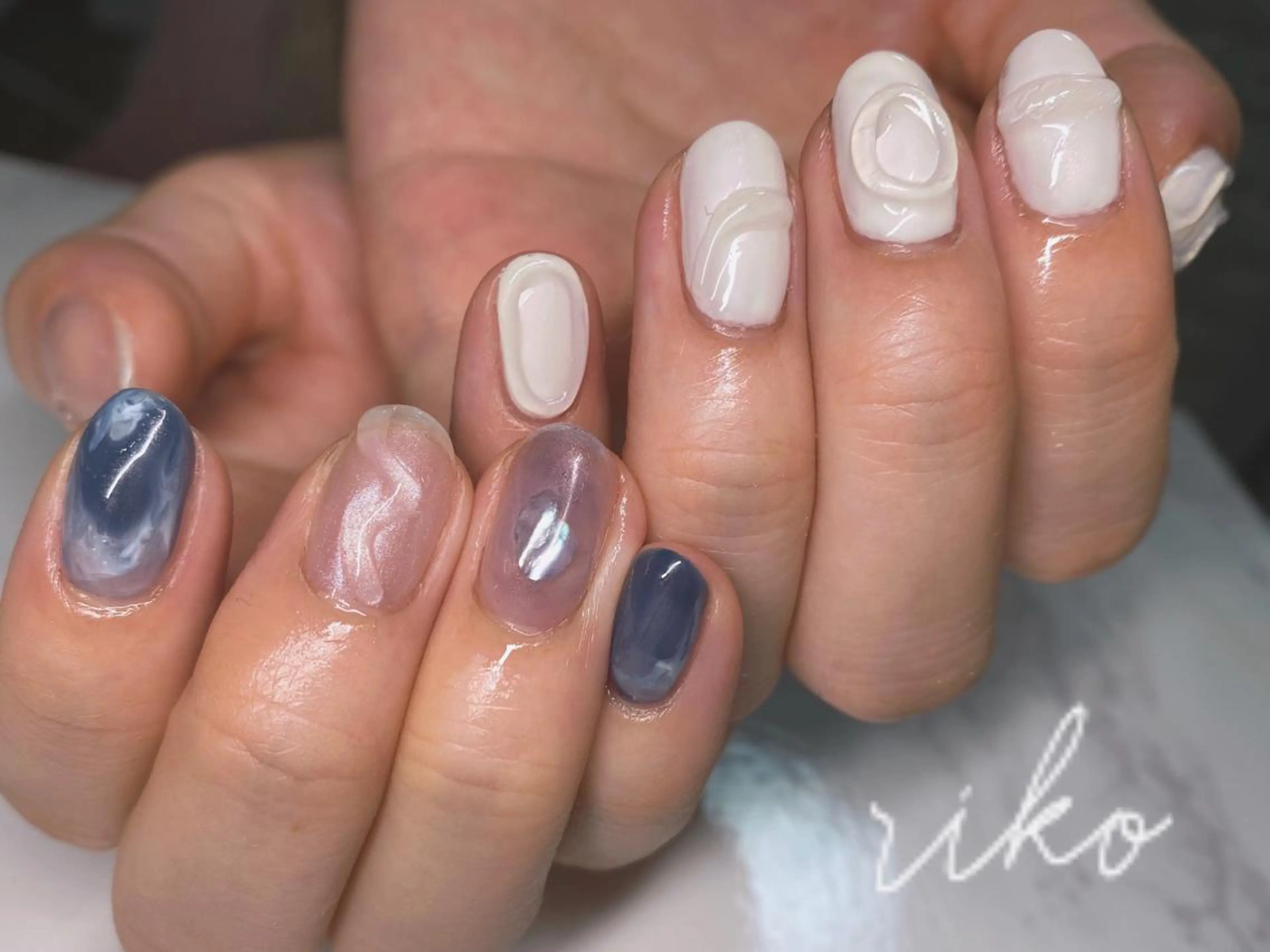 ネイル ハンドネイル riko nailのネイルデザイン