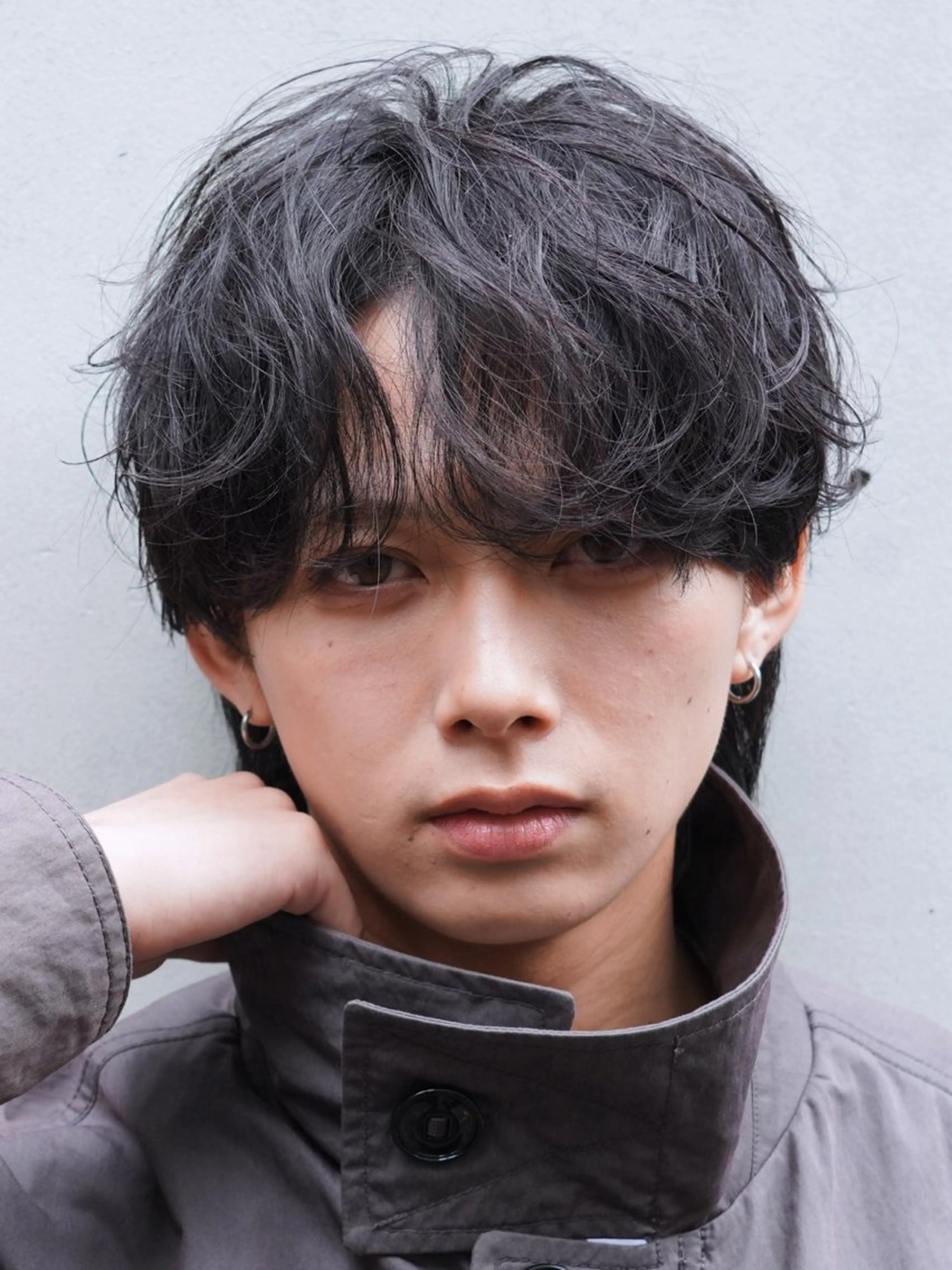 パーマ メンズ メンズパーマ パーマ 原宿 フェザーパーマ fifth イノウエのヘアスタイル