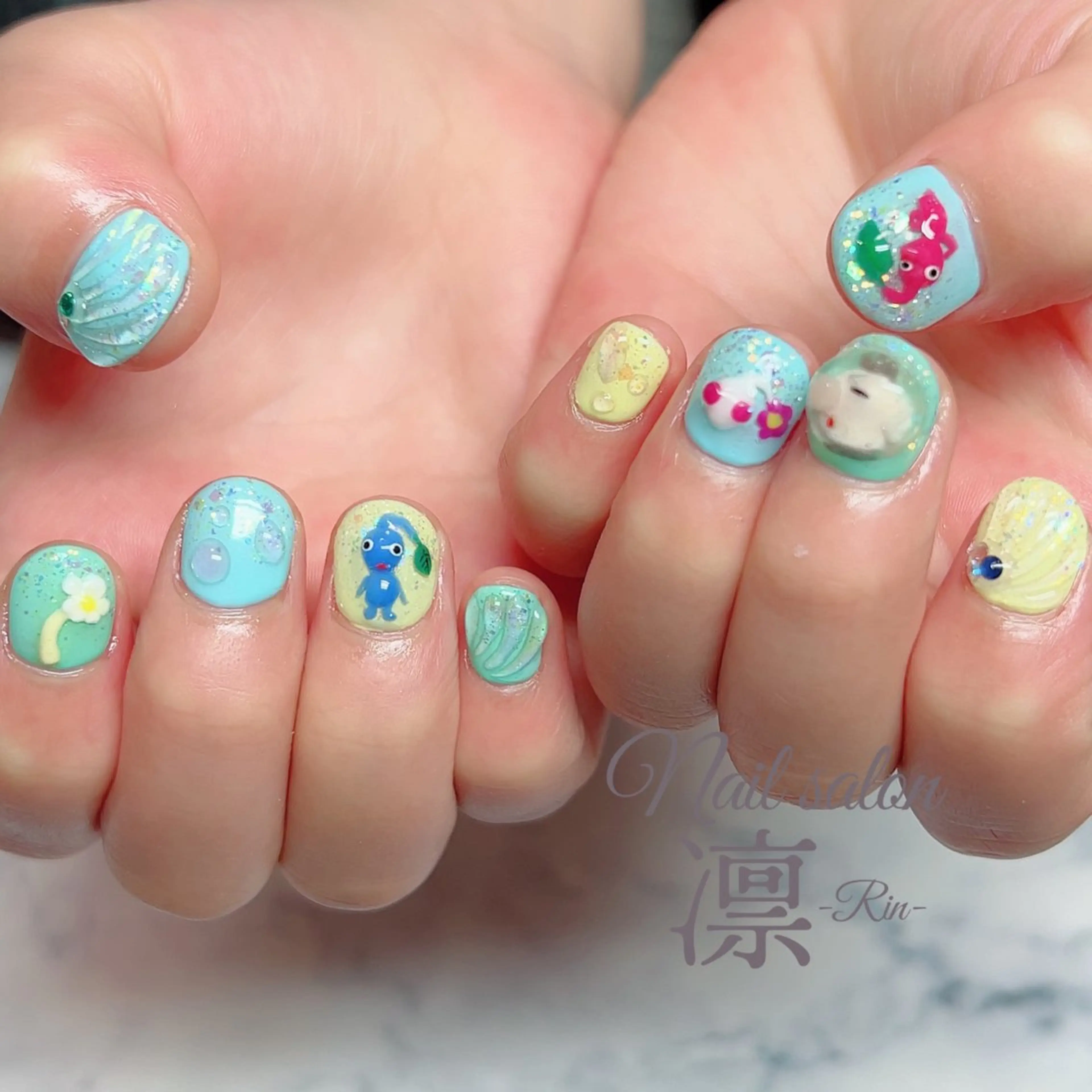 ネイル ジェルネイル private salon凛のネイルデザイン