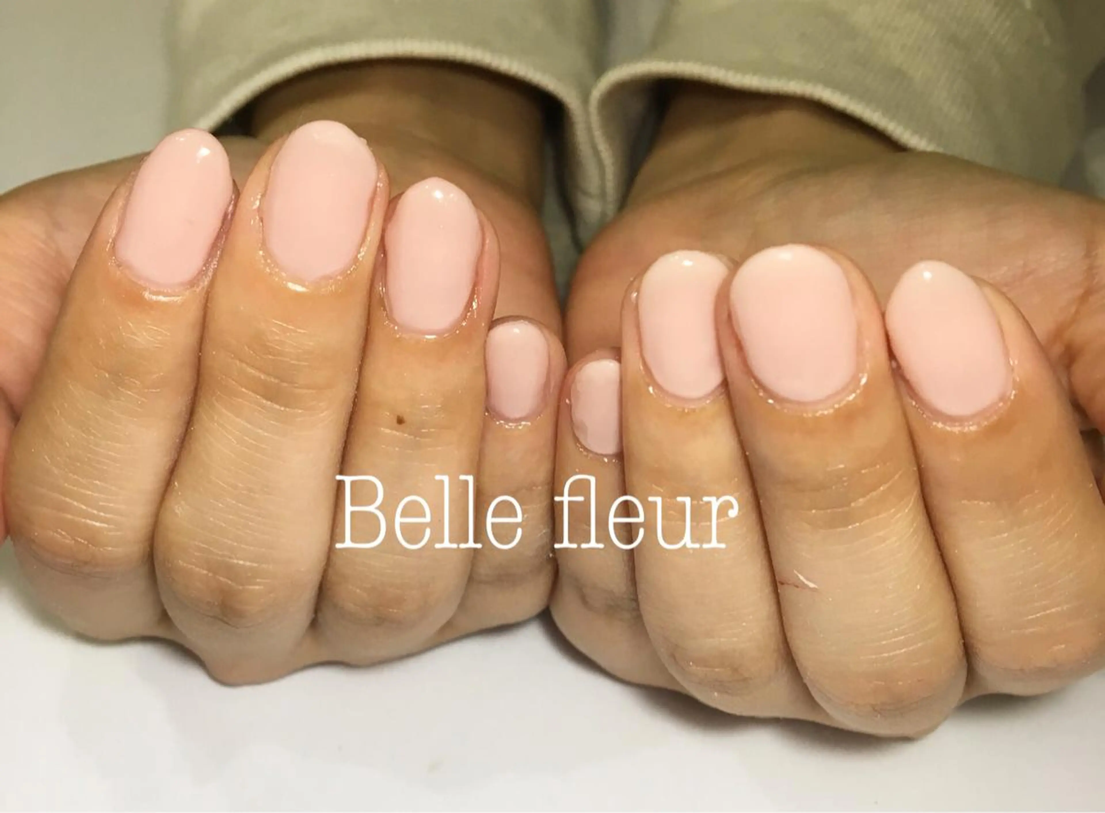 ショート ネイル Belle fleurのネイルデザイン