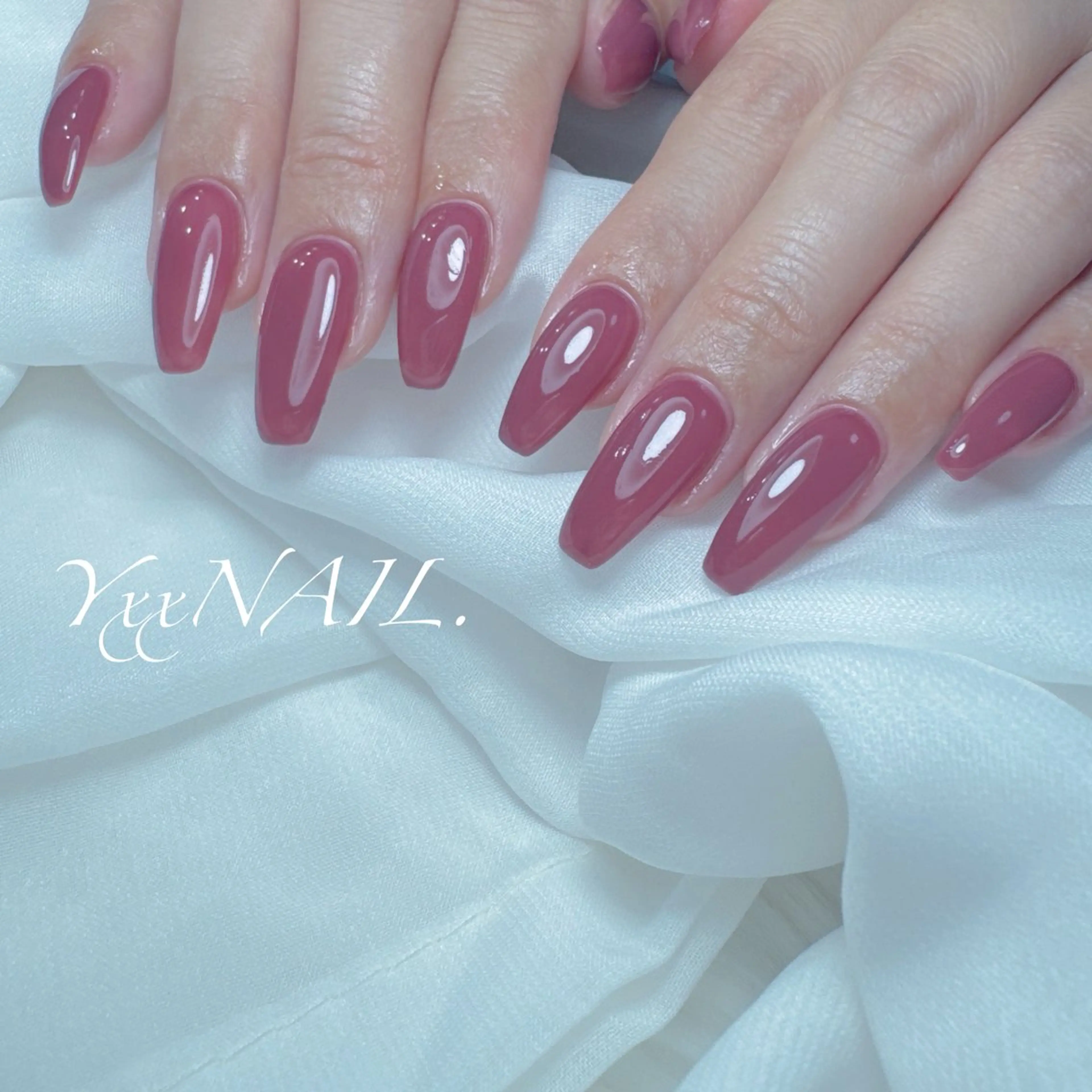 オフ込みシンプルネイルワンカラー、ラメグラデーション、カラーグラデーション、フレンチの方★フット施術も可★の写真