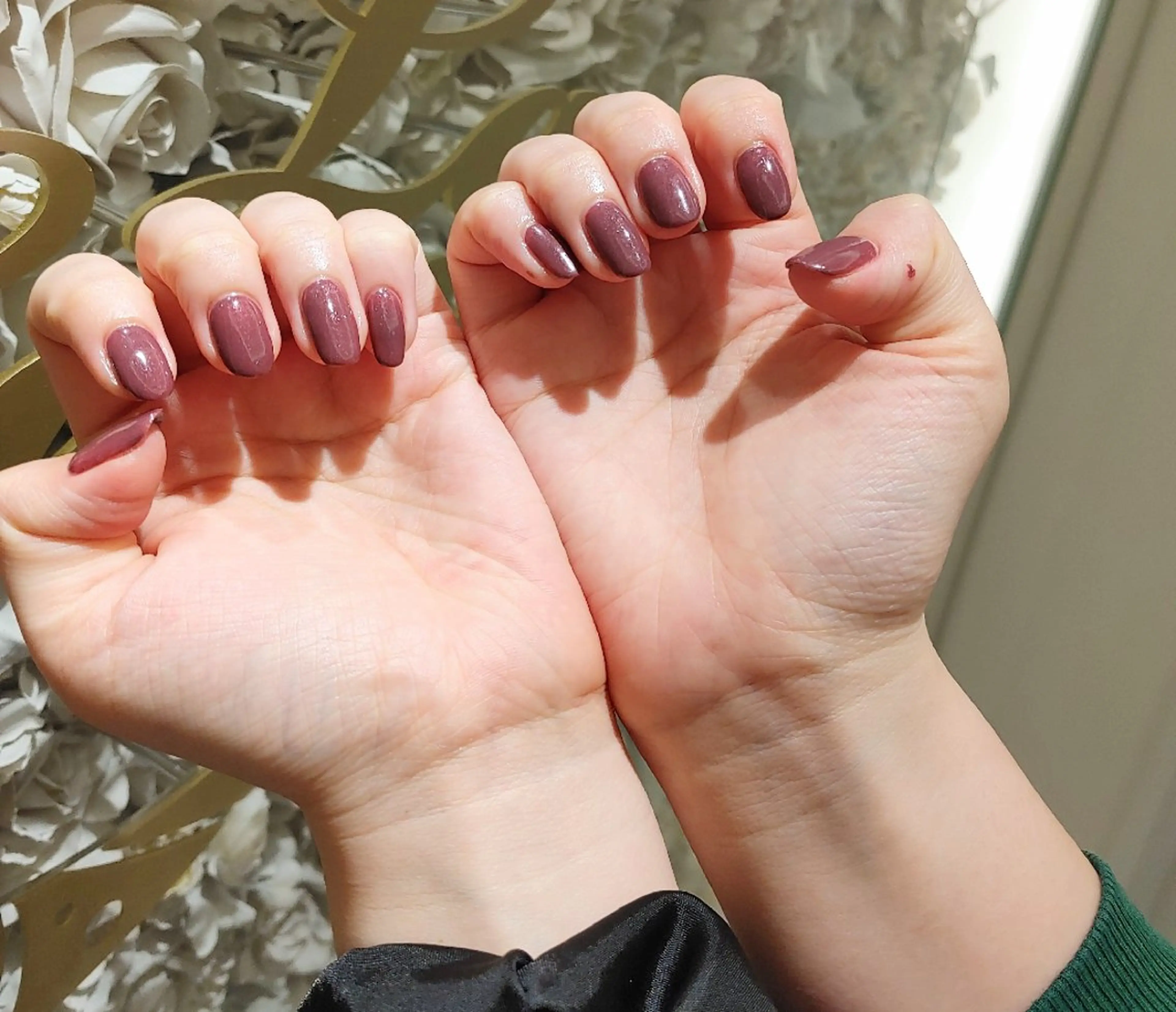 ネイル ラメ(グリッター) ハンドネイル La Luna アヤカのネイルデザイン